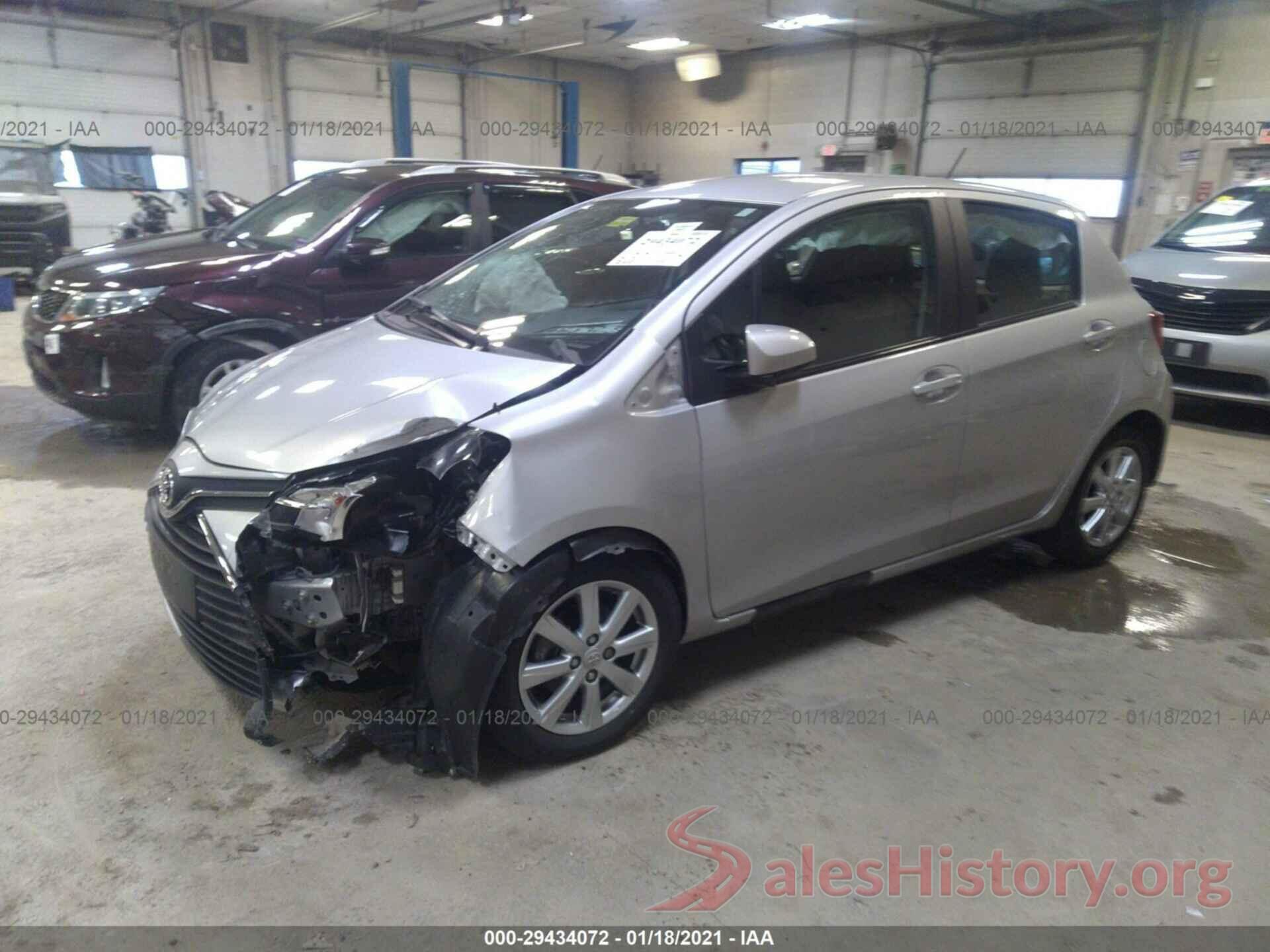 VNKKTUD3XGA057393 2016 TOYOTA YARIS