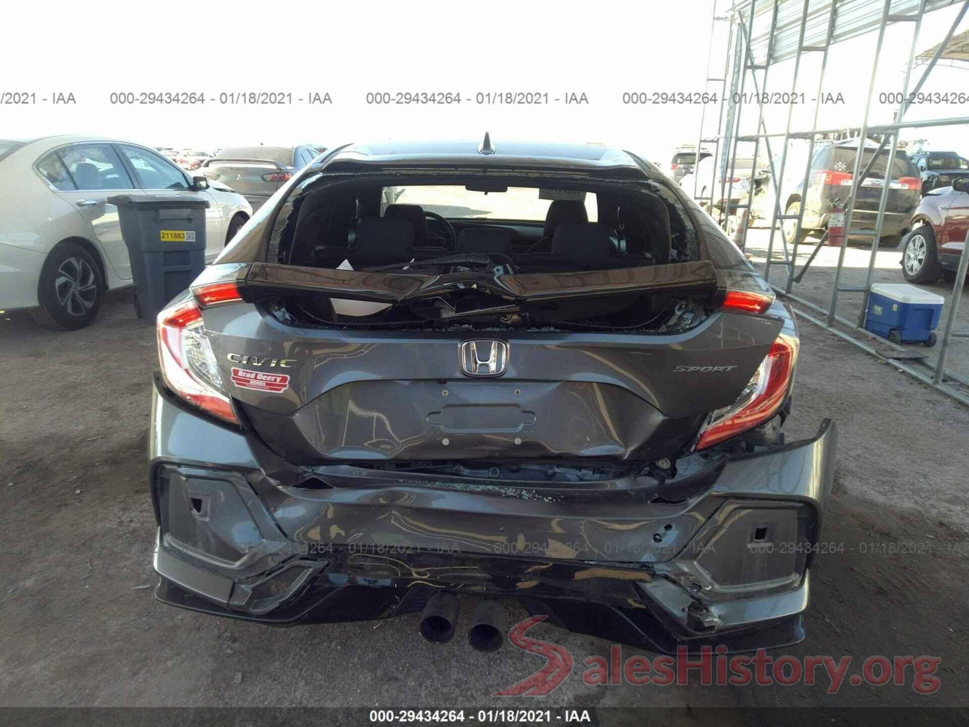 SHHFK7G47JU209324 2018 HONDA CIVIC HATCHBACK