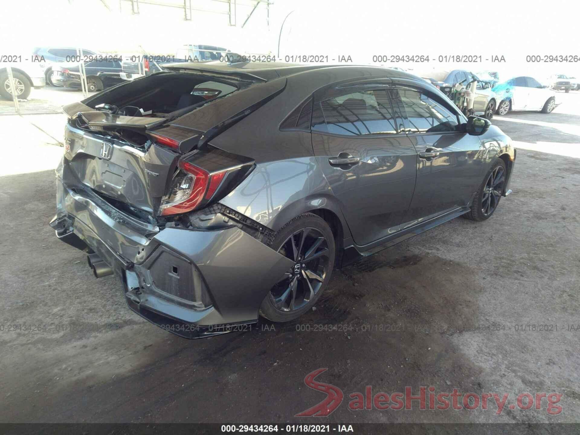 SHHFK7G47JU209324 2018 HONDA CIVIC HATCHBACK