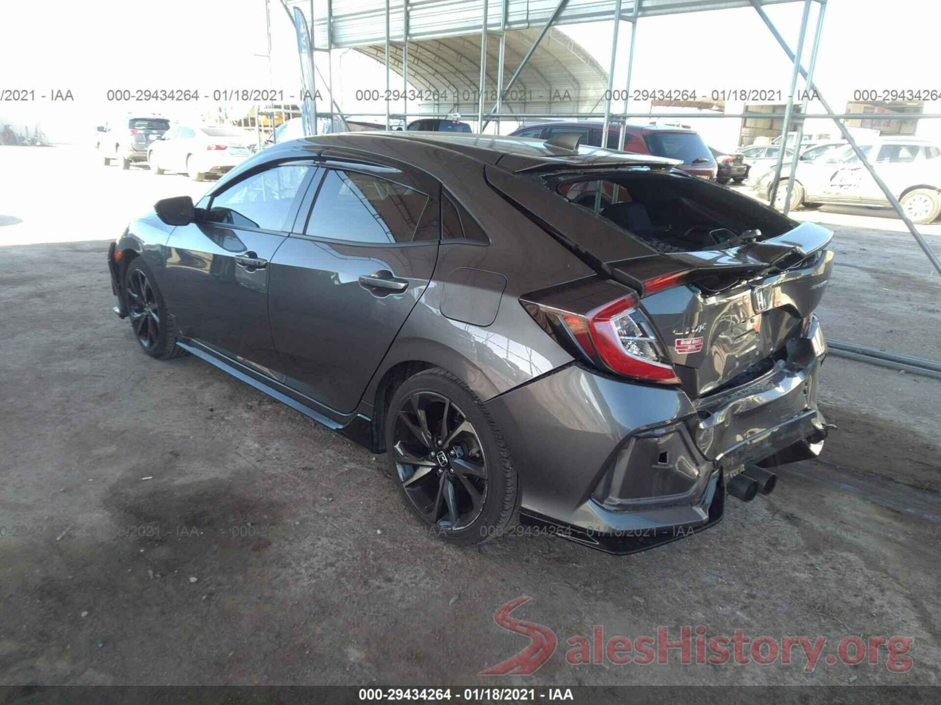 SHHFK7G47JU209324 2018 HONDA CIVIC HATCHBACK