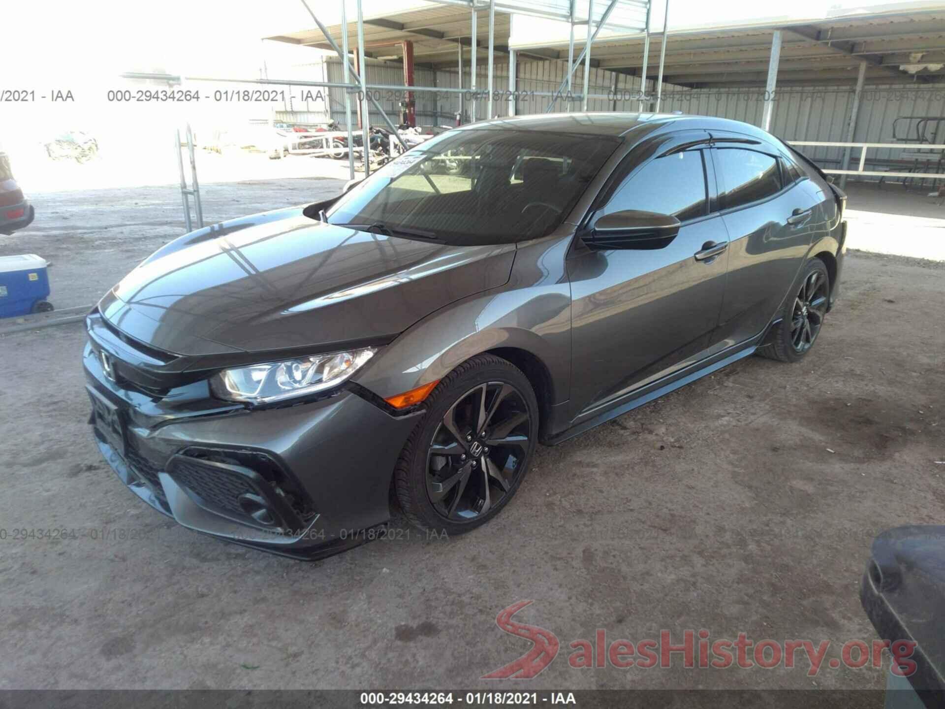 SHHFK7G47JU209324 2018 HONDA CIVIC HATCHBACK