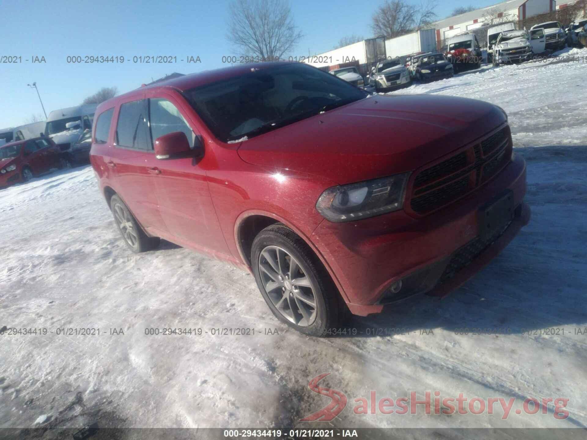 1C4RDJDG1JC290726 2018 DODGE DURANGO