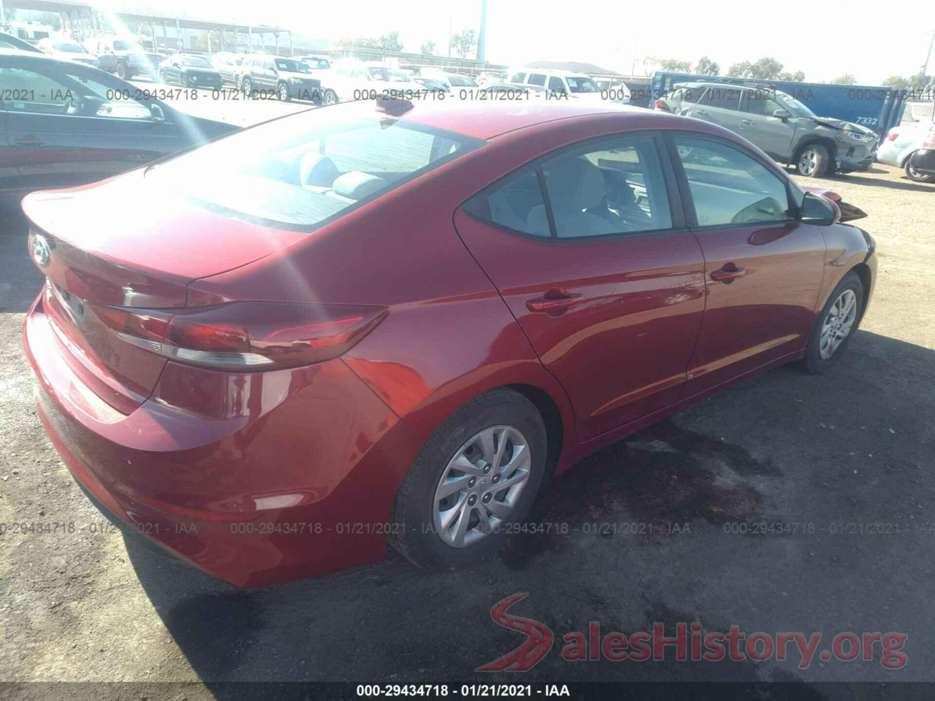 KMHD74LF3HU092631 2017 HYUNDAI ELANTRA