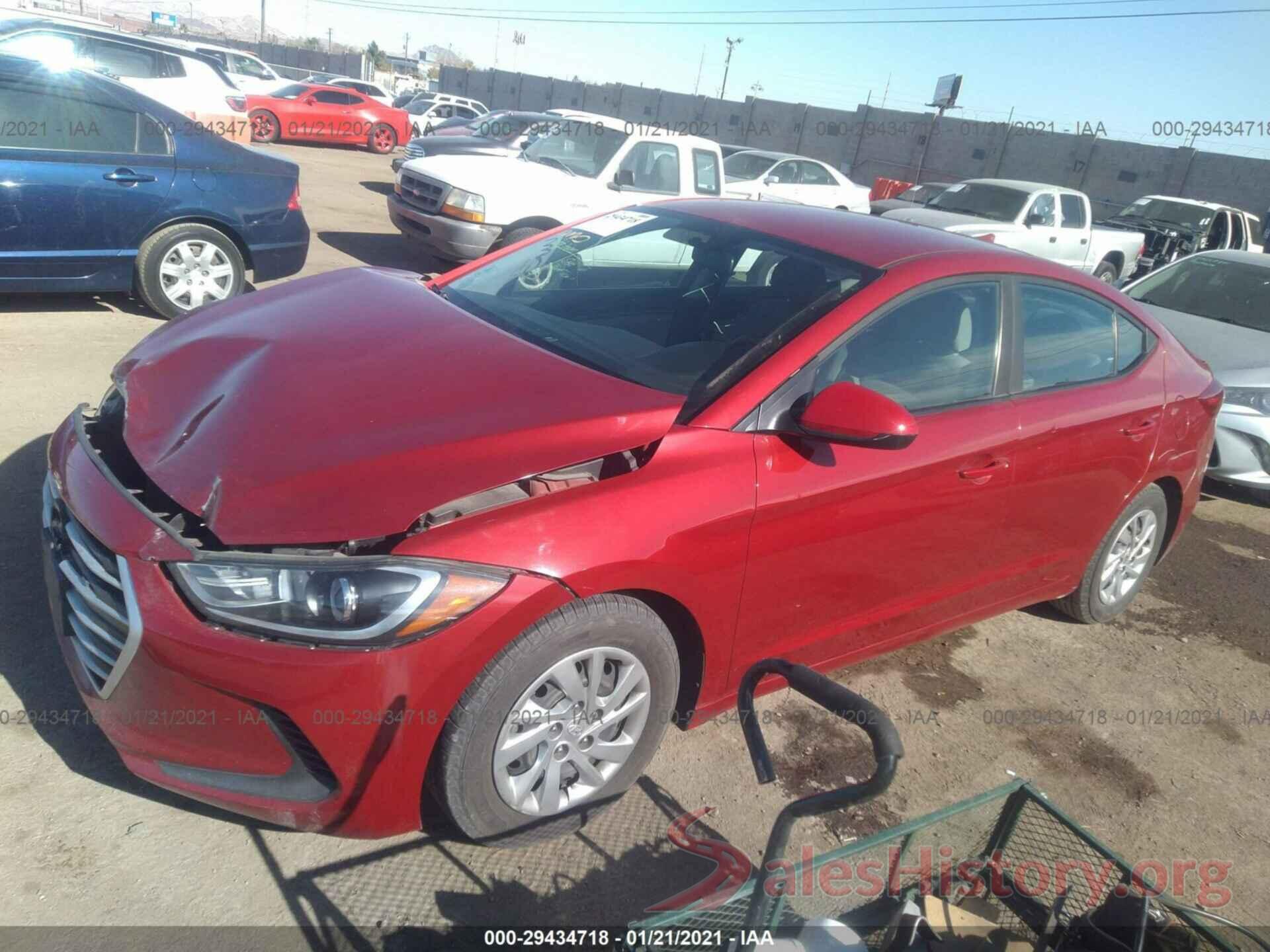 KMHD74LF3HU092631 2017 HYUNDAI ELANTRA