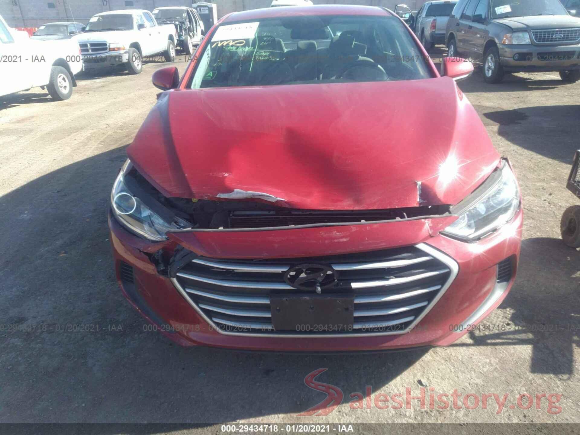 KMHD74LF3HU092631 2017 HYUNDAI ELANTRA