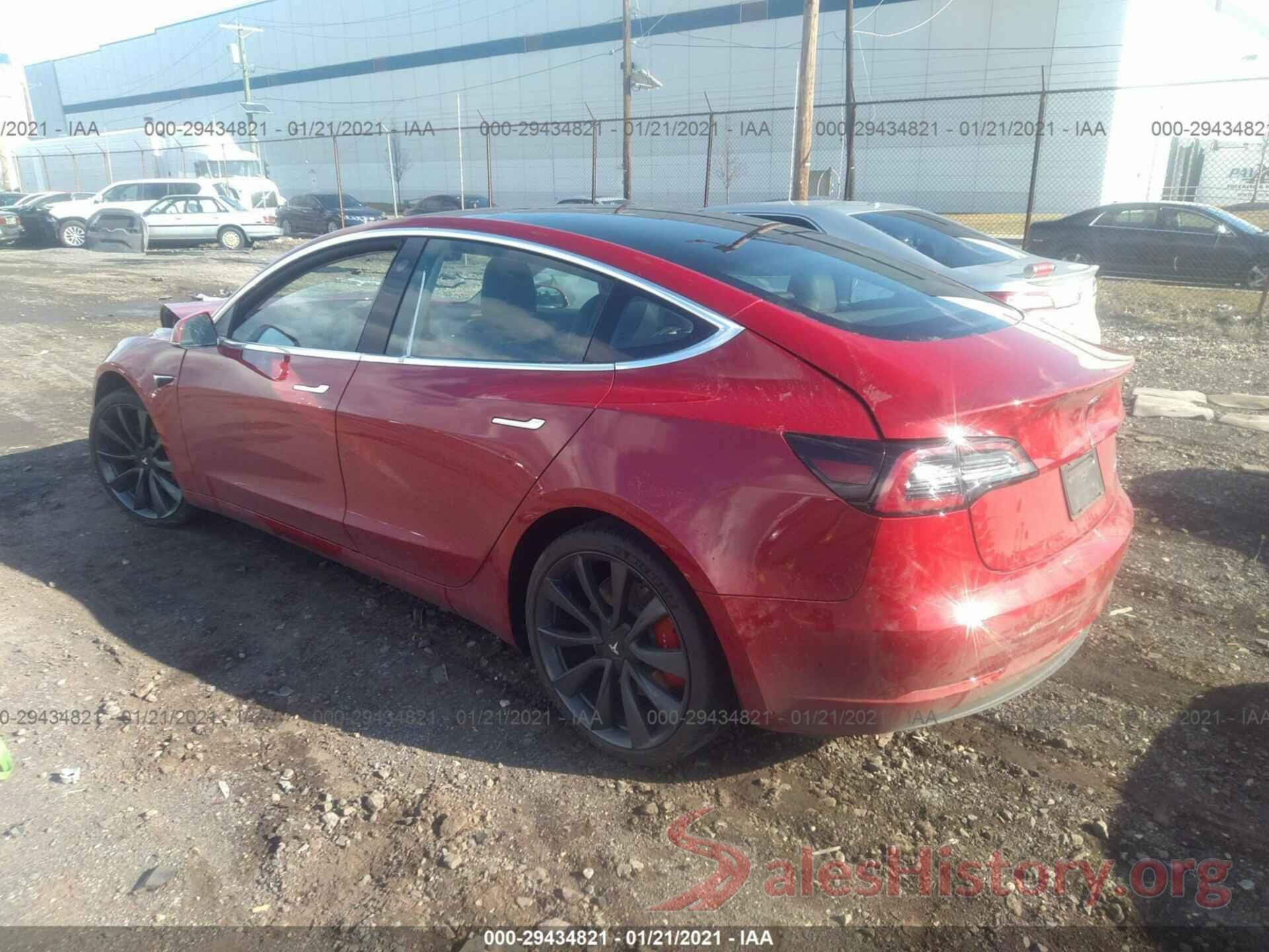 5YJ3E1EC5LF603006 2020 TESLA MODEL 3