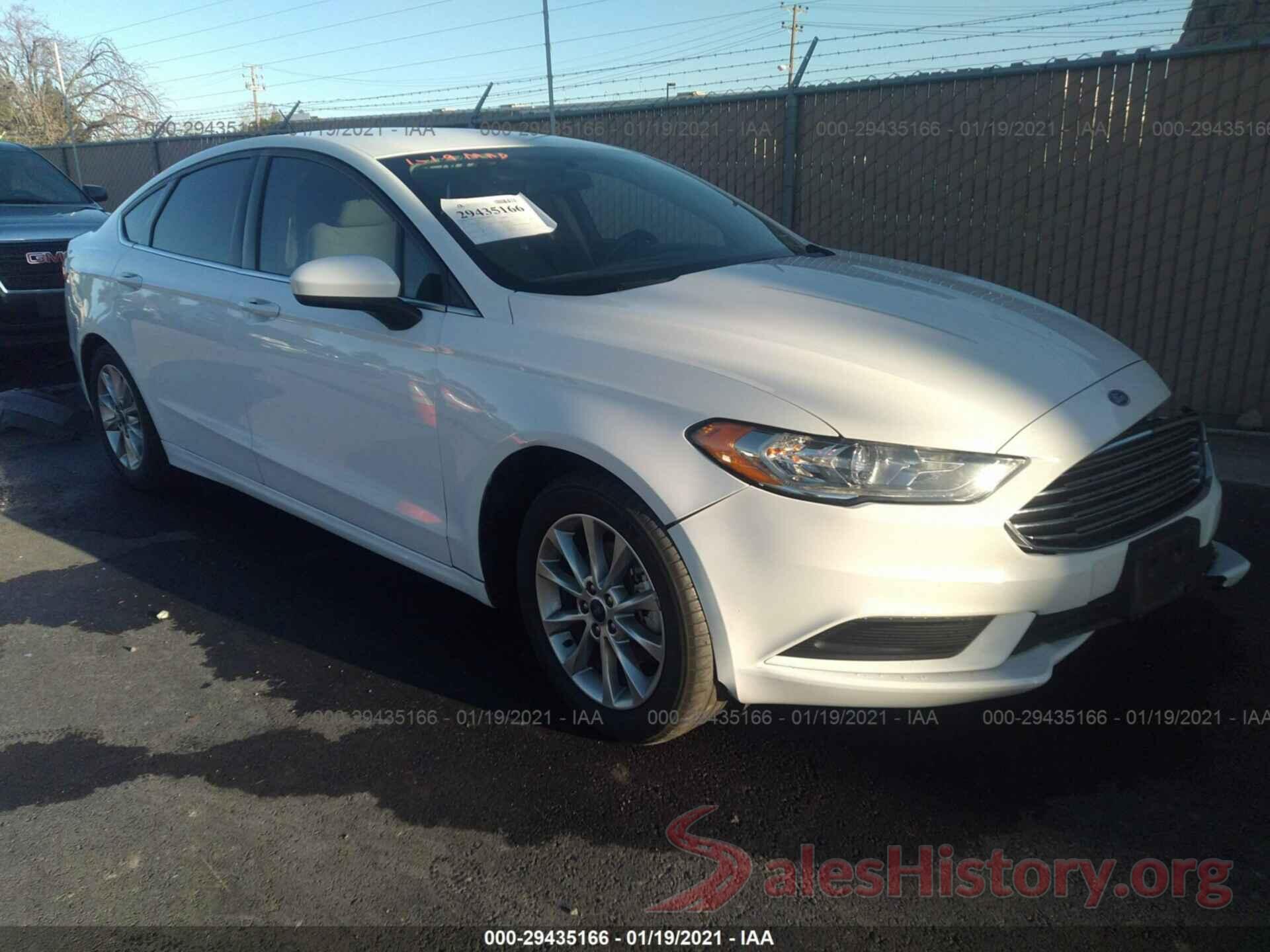 3FA6P0H79HR337503 2017 FORD FUSION