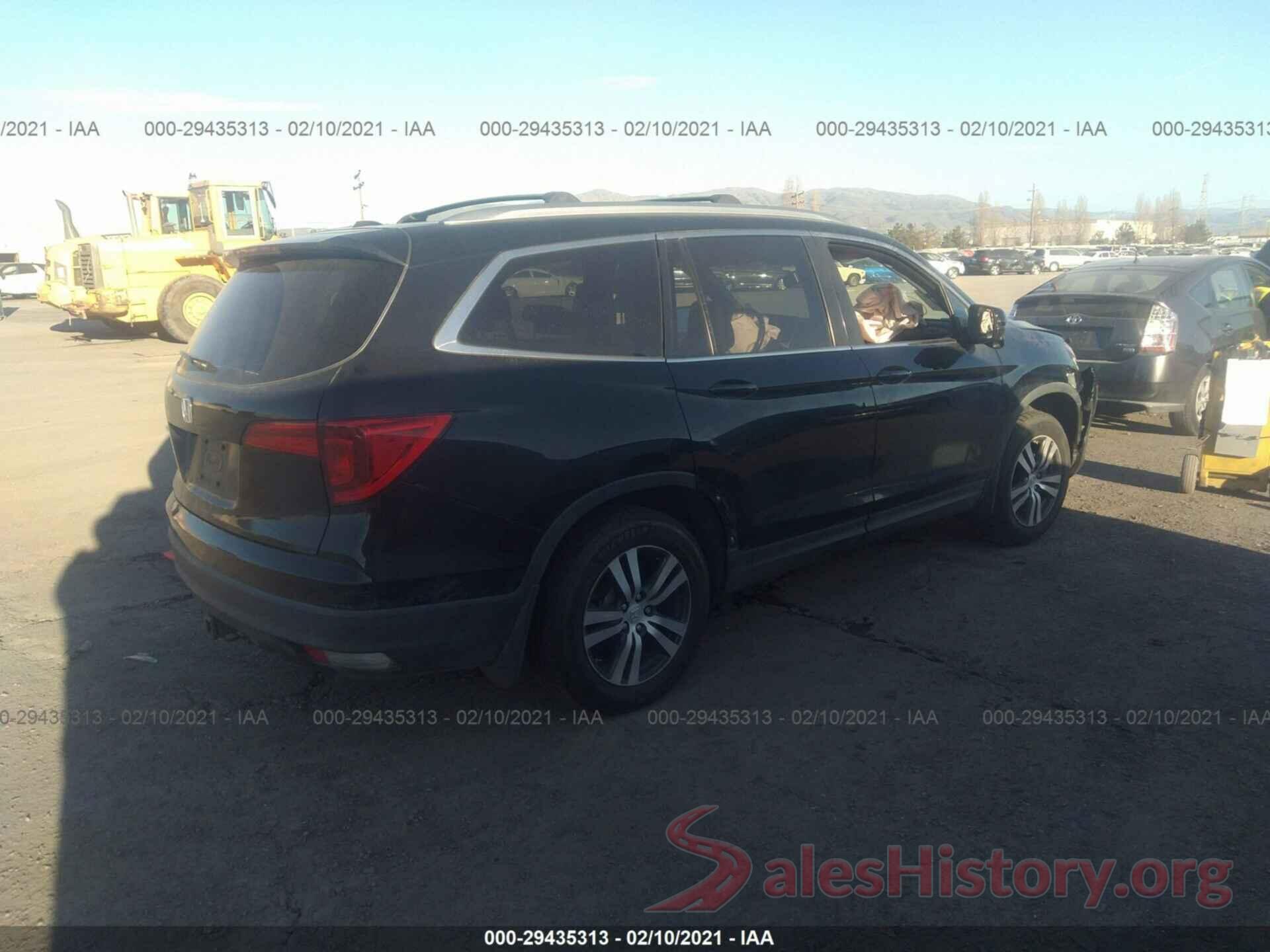 5FNYF5H70GB024634 2016 HONDA PILOT