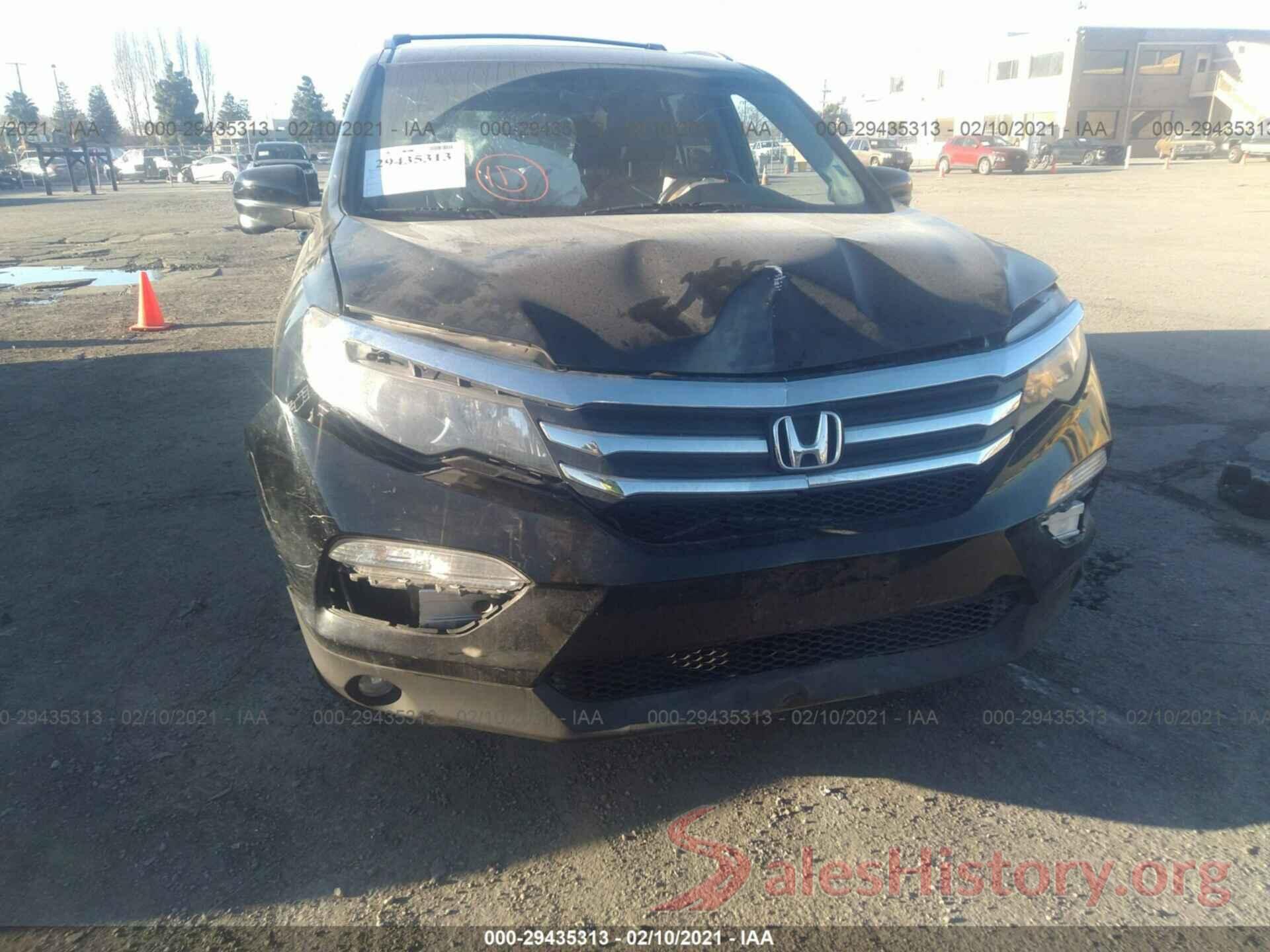 5FNYF5H70GB024634 2016 HONDA PILOT