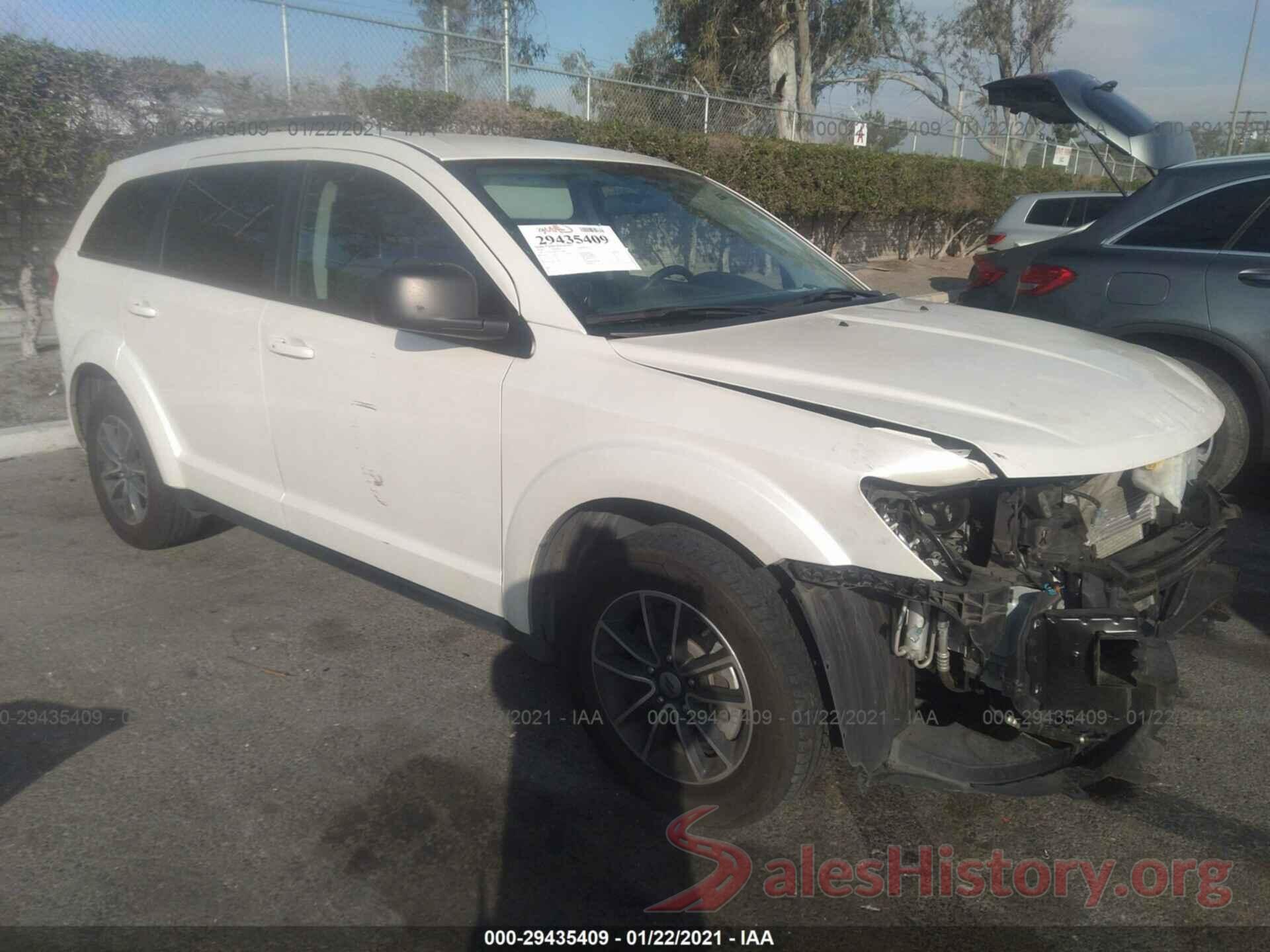 3C4PDCABXJT229360 2018 DODGE JOURNEY