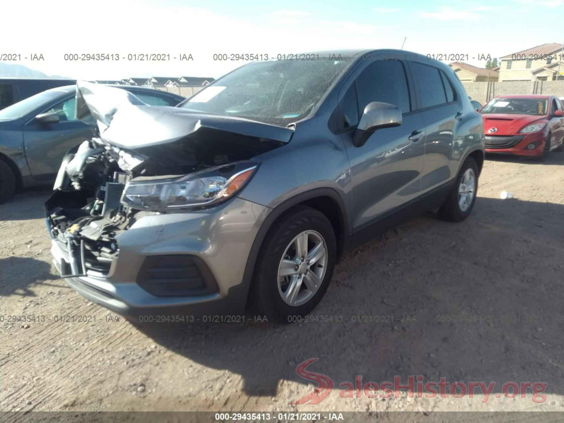 3GNCJKSBXLL200418 2020 CHEVROLET TRAX