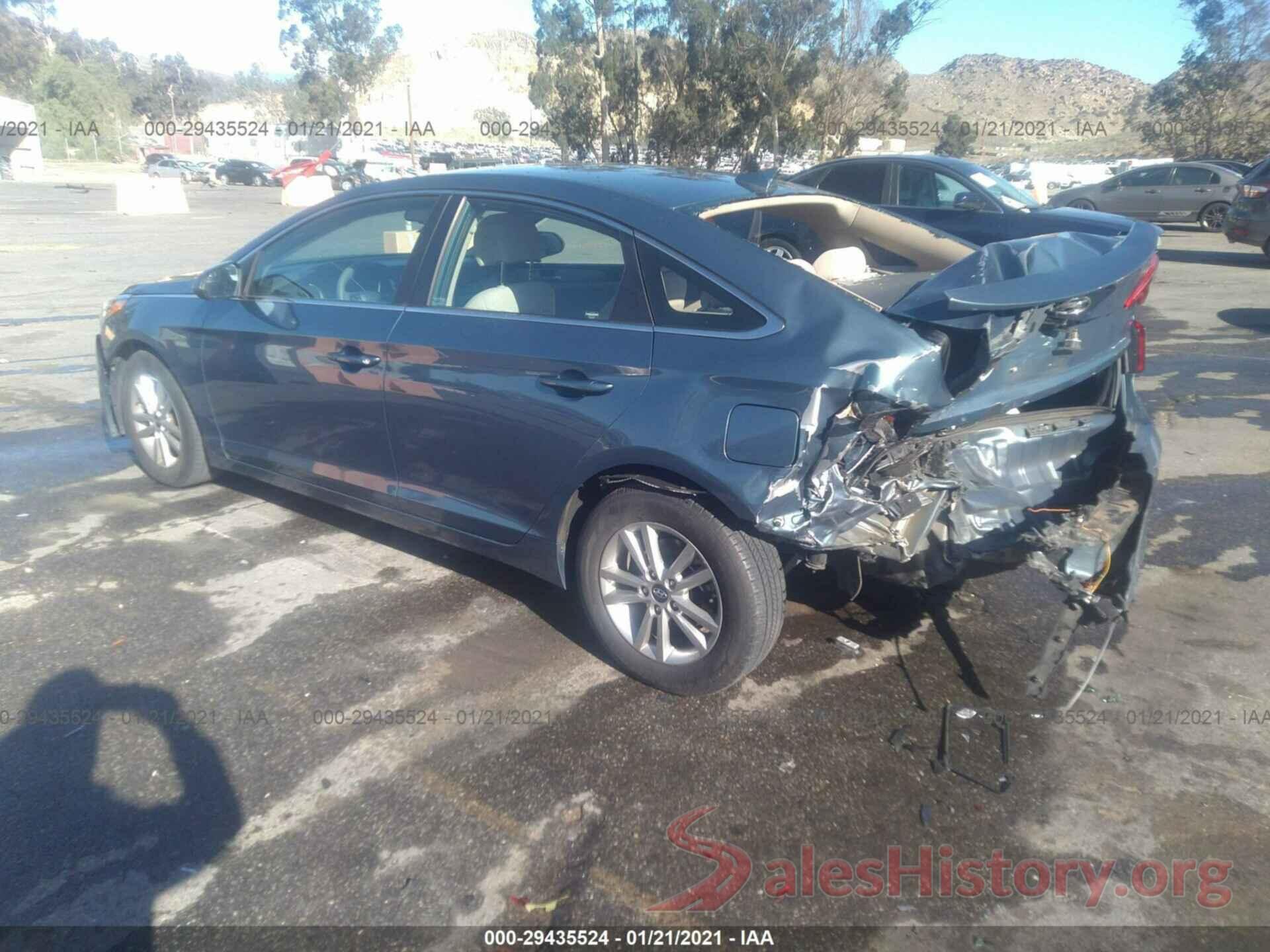 5NPE24AFXHH495400 2017 HYUNDAI SONATA