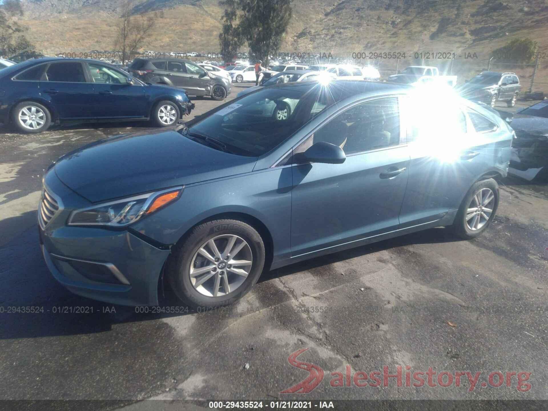 5NPE24AFXHH495400 2017 HYUNDAI SONATA