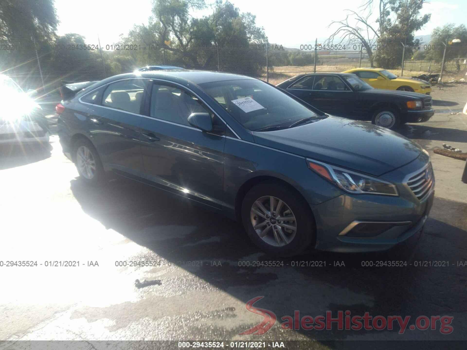 5NPE24AFXHH495400 2017 HYUNDAI SONATA