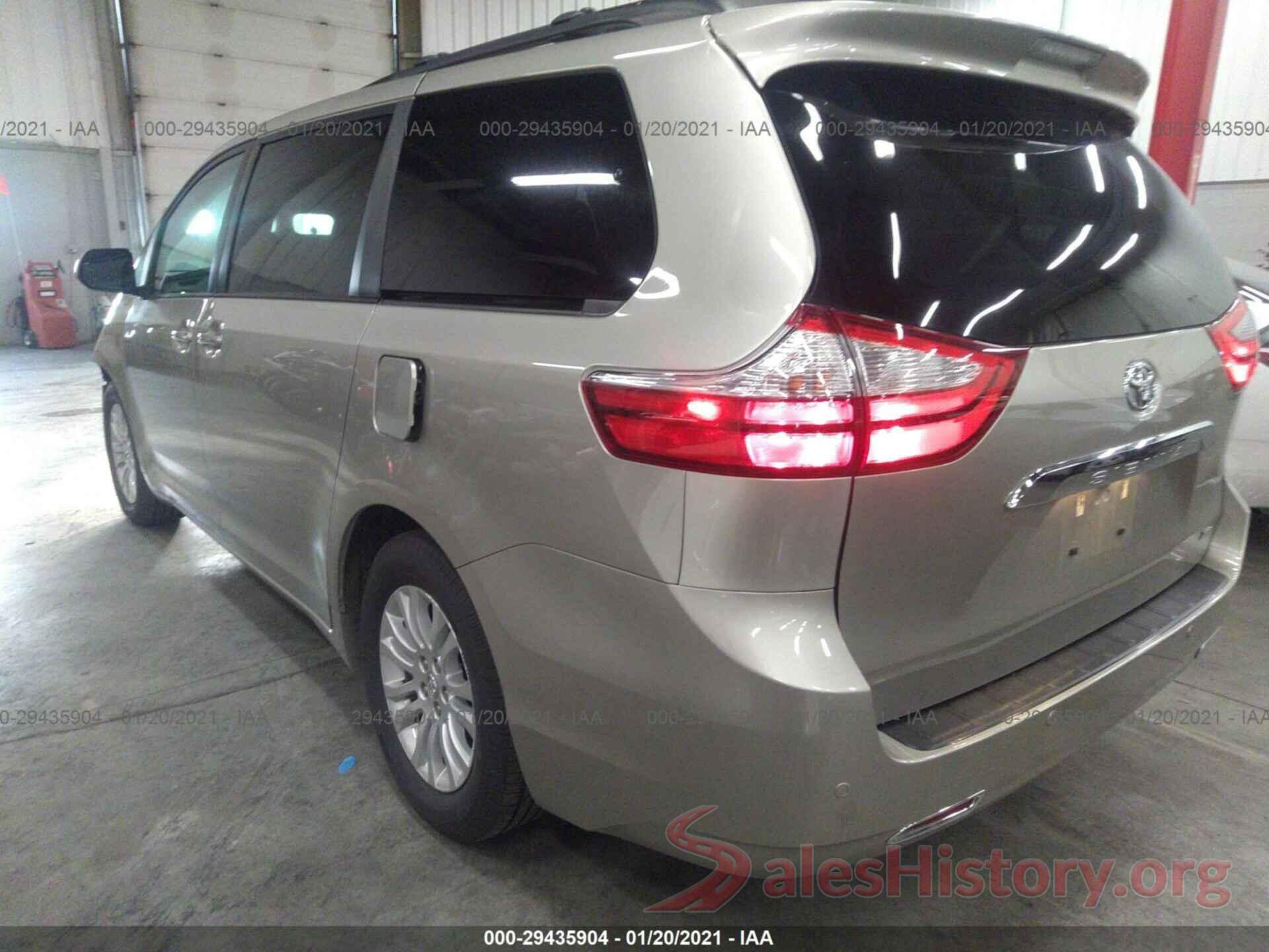 5TDYZ3DC7HS835908 2017 TOYOTA SIENNA