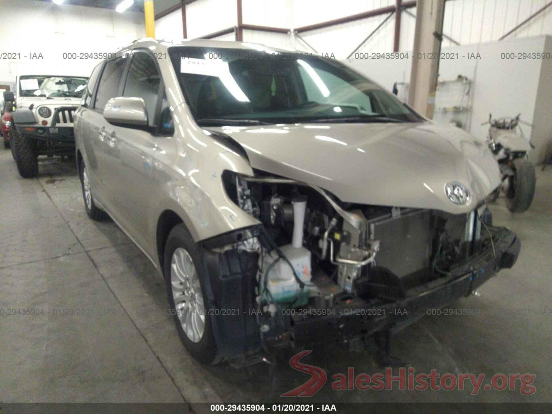 5TDYZ3DC7HS835908 2017 TOYOTA SIENNA