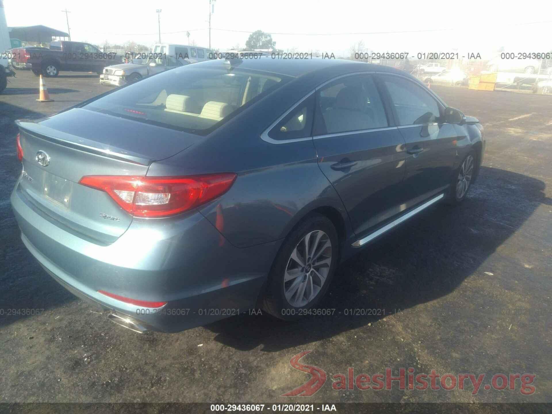 5NPE34AF6GH413318 2016 HYUNDAI SONATA