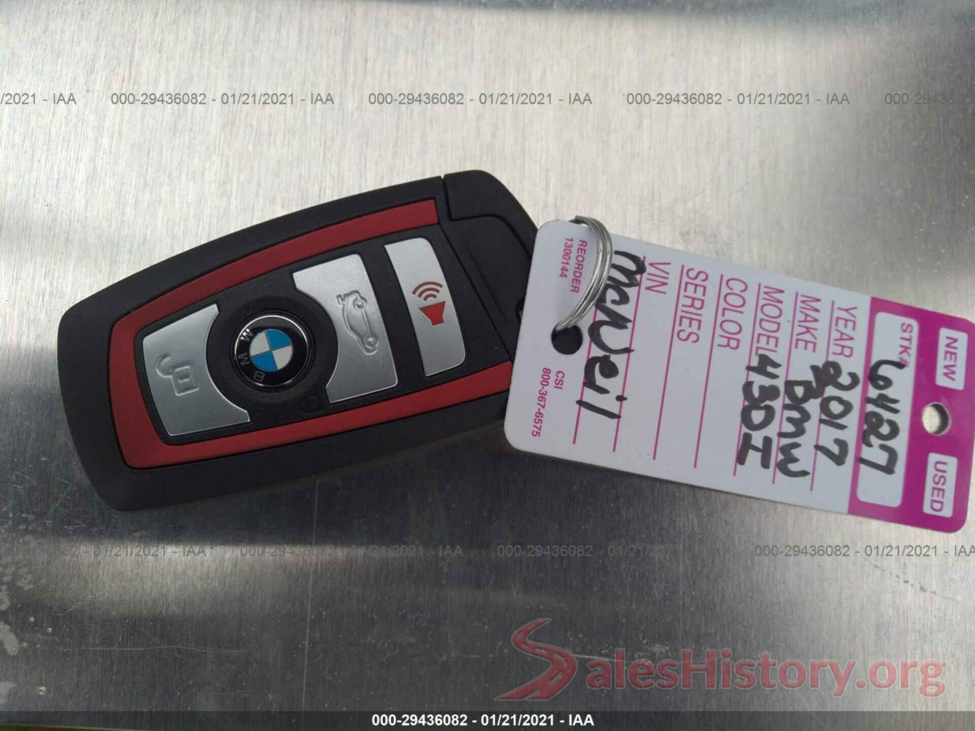 WBA4F7C36HG788684 2017 BMW 4 SERIES