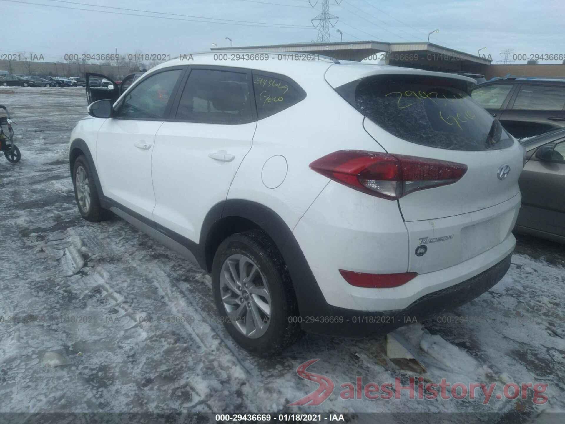 KM8J3CA40JU642965 2018 HYUNDAI TUCSON