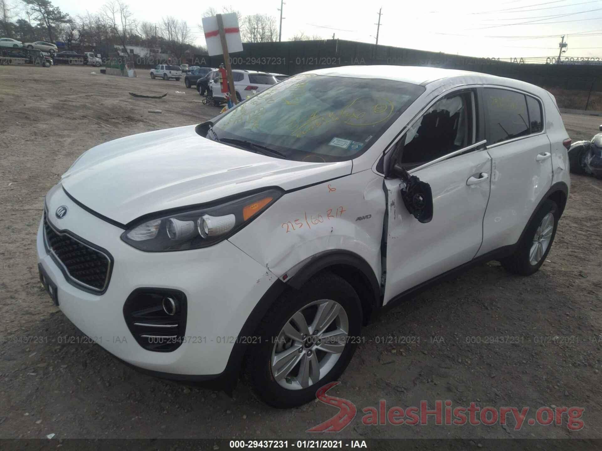 KNDPMCAC0K7595004 2019 KIA SPORTAGE