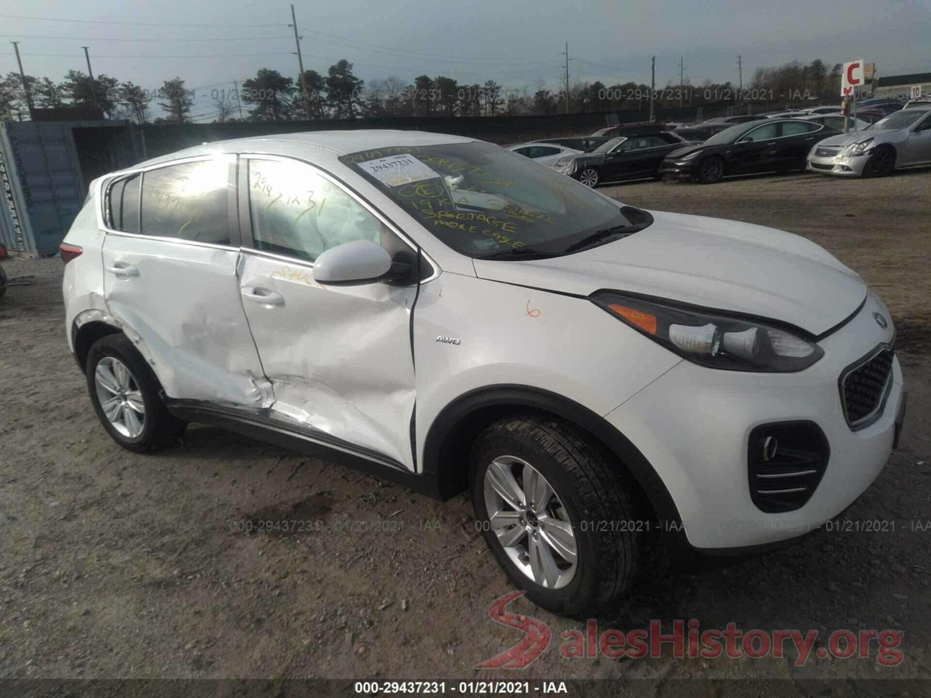 KNDPMCAC0K7595004 2019 KIA SPORTAGE