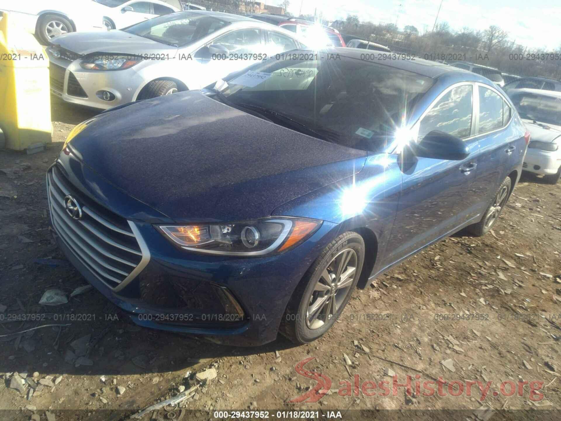 5NPD84LF4JH283198 2018 HYUNDAI ELANTRA