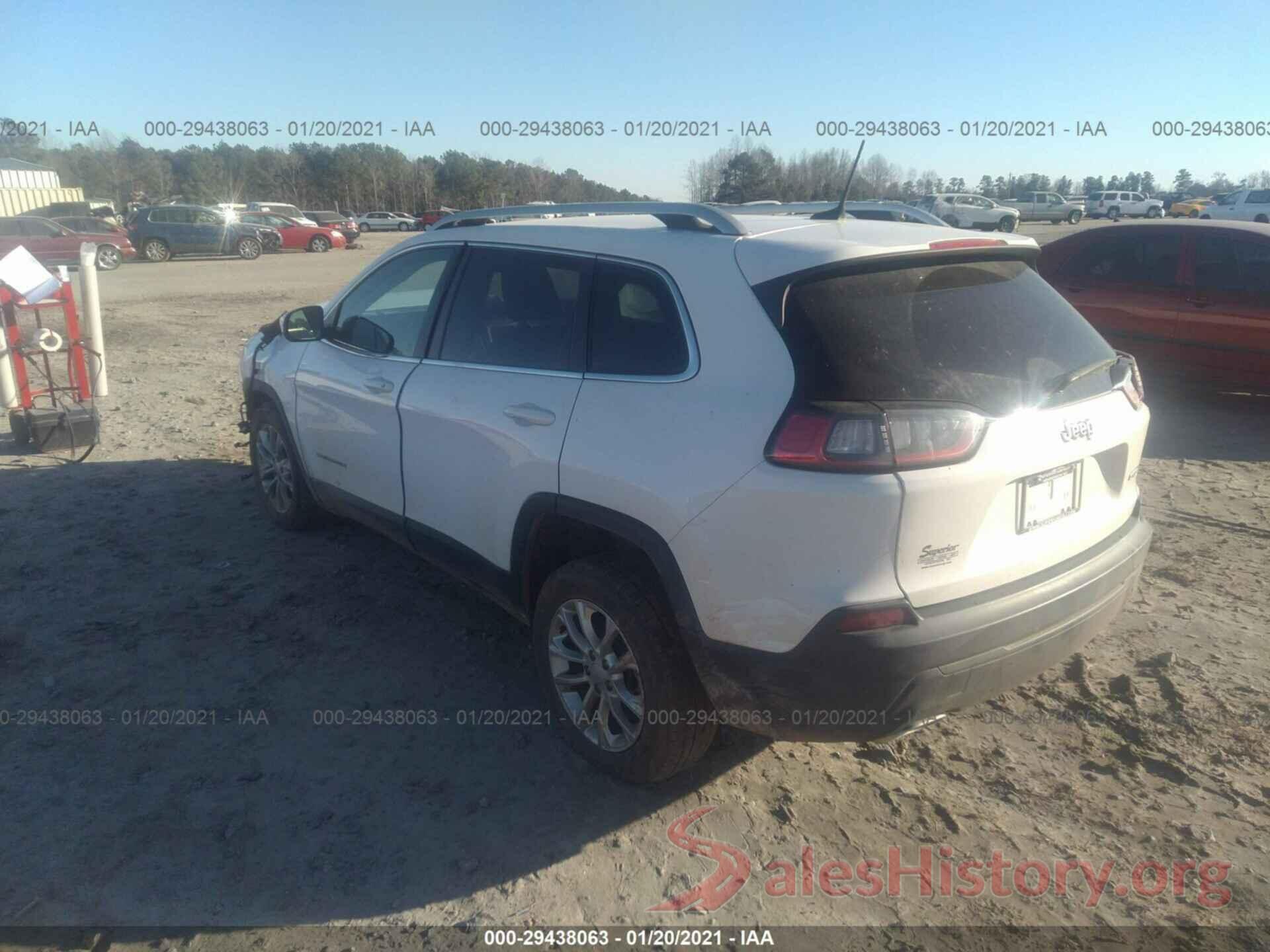 1C4PJLCX1KD221320 2019 JEEP CHEROKEE