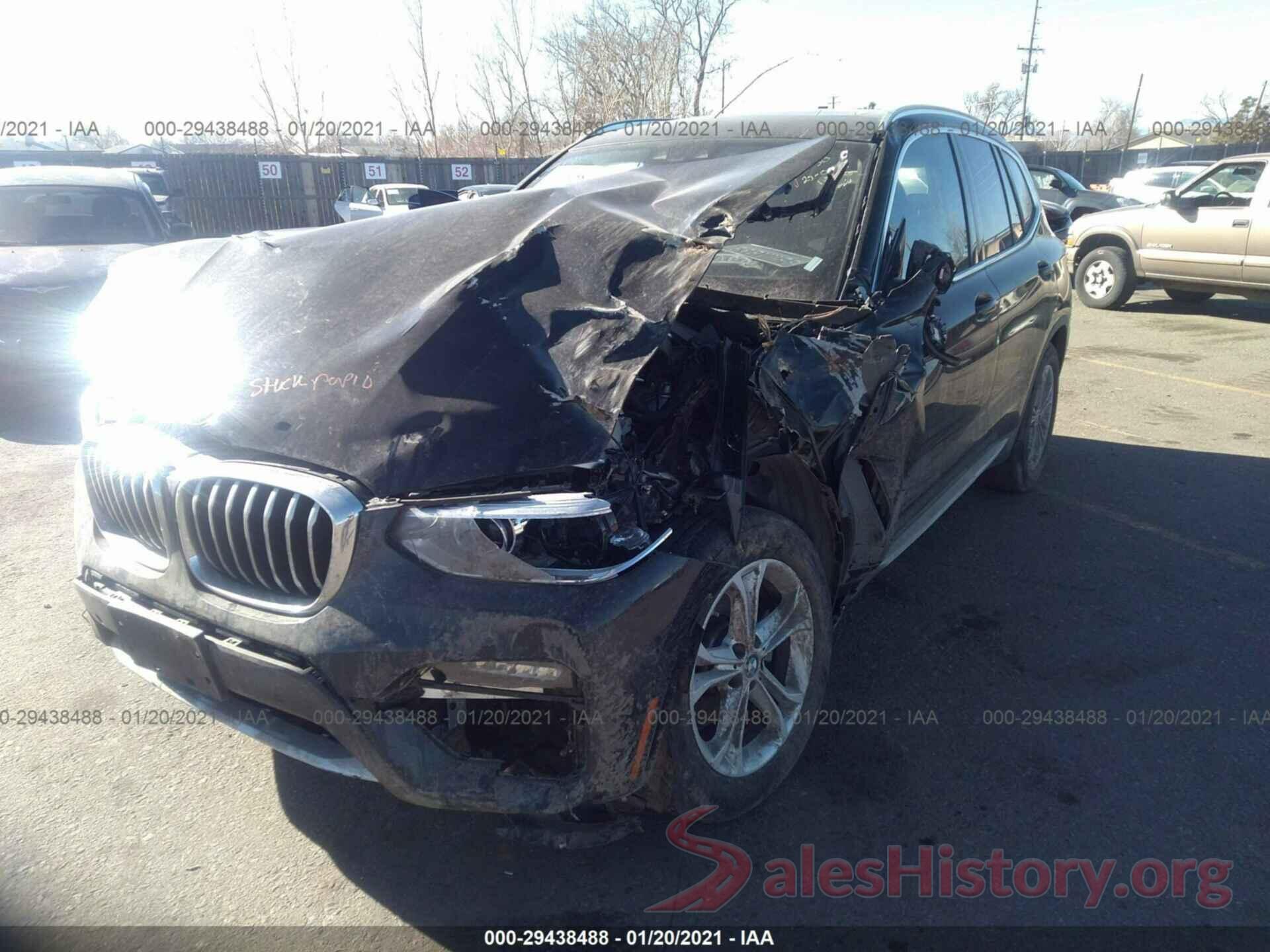 5UXTY3C01L9B57718 2020 BMW X3