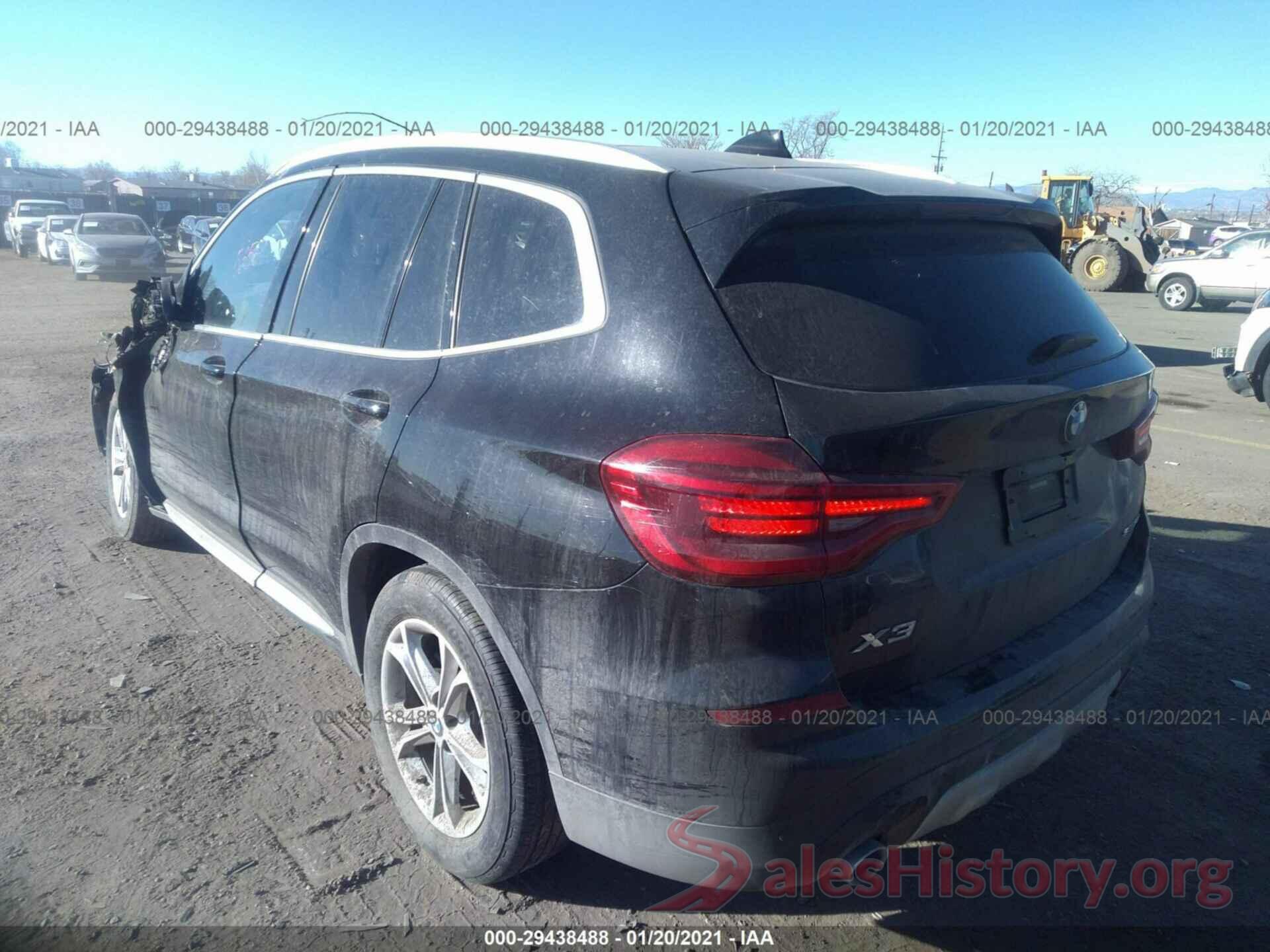 5UXTY3C01L9B57718 2020 BMW X3