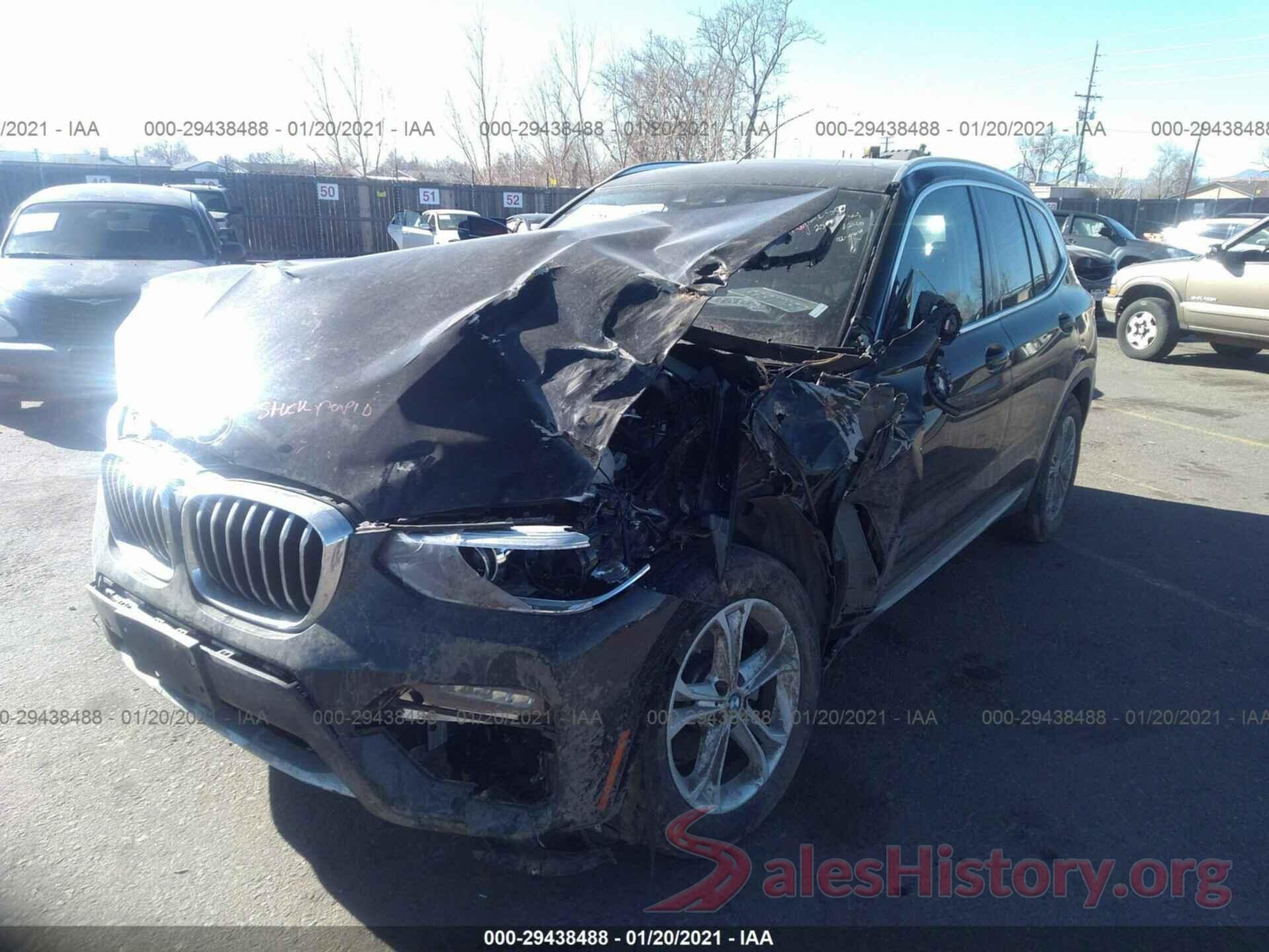 5UXTY3C01L9B57718 2020 BMW X3