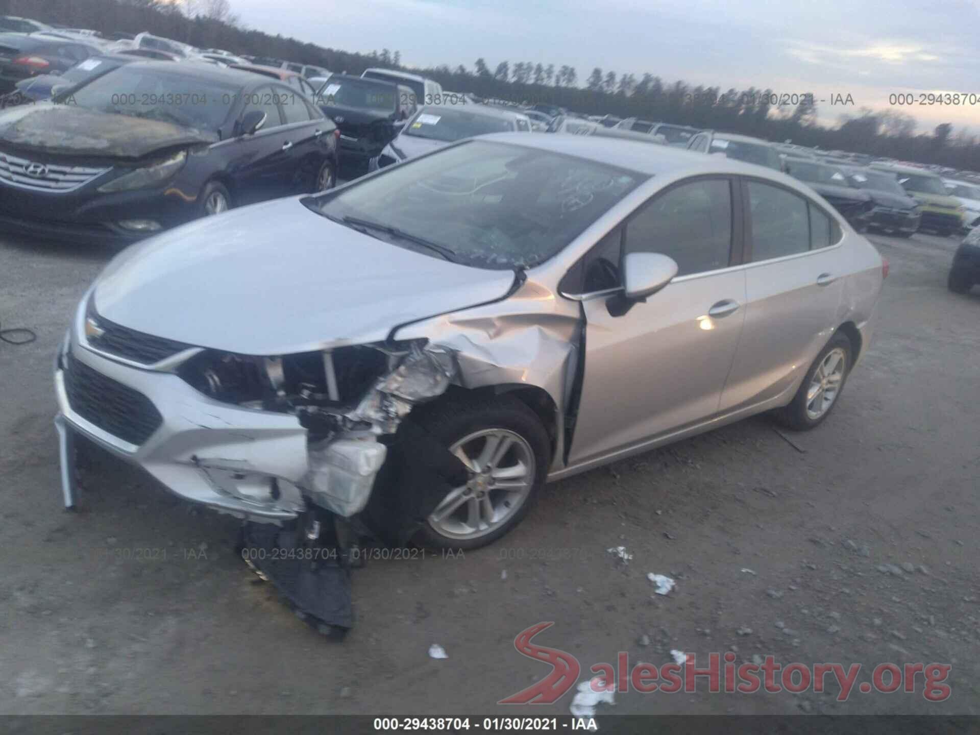 1G1BE5SMXJ7186400 2018 CHEVROLET CRUZE