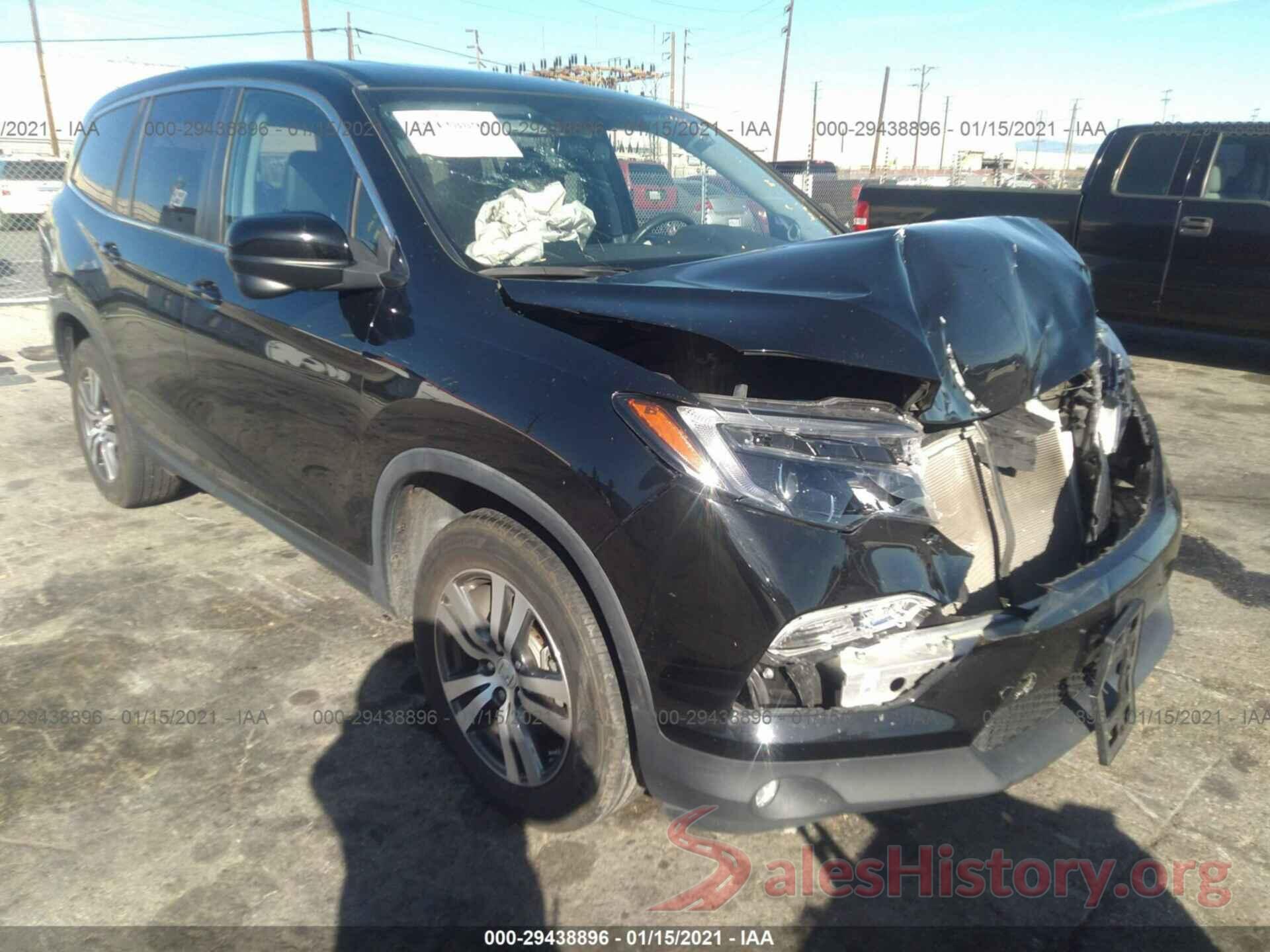 5FNYF5H51JB033347 2018 HONDA PILOT