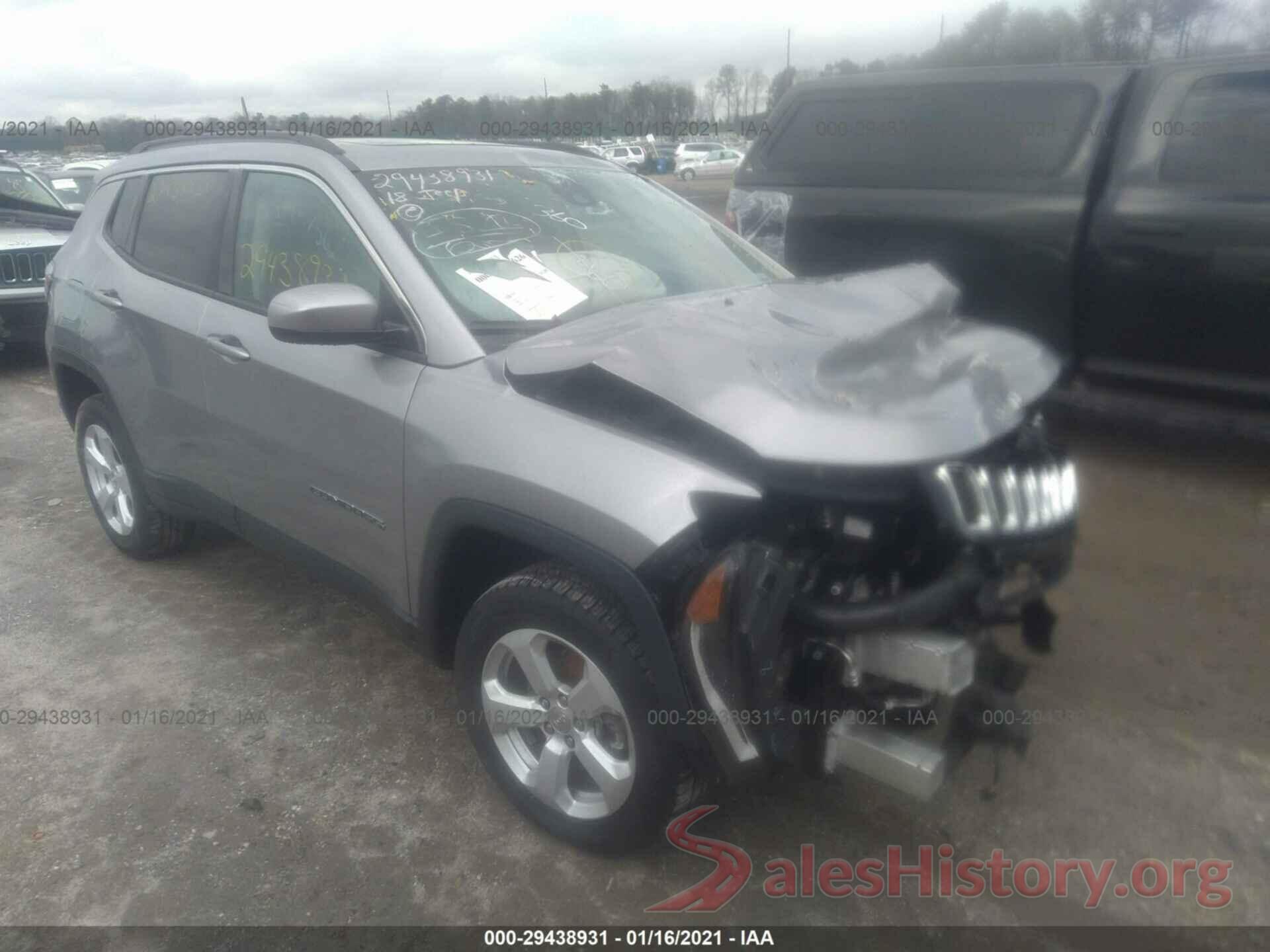 3C4NJDBB0JT117395 2018 JEEP COMPASS