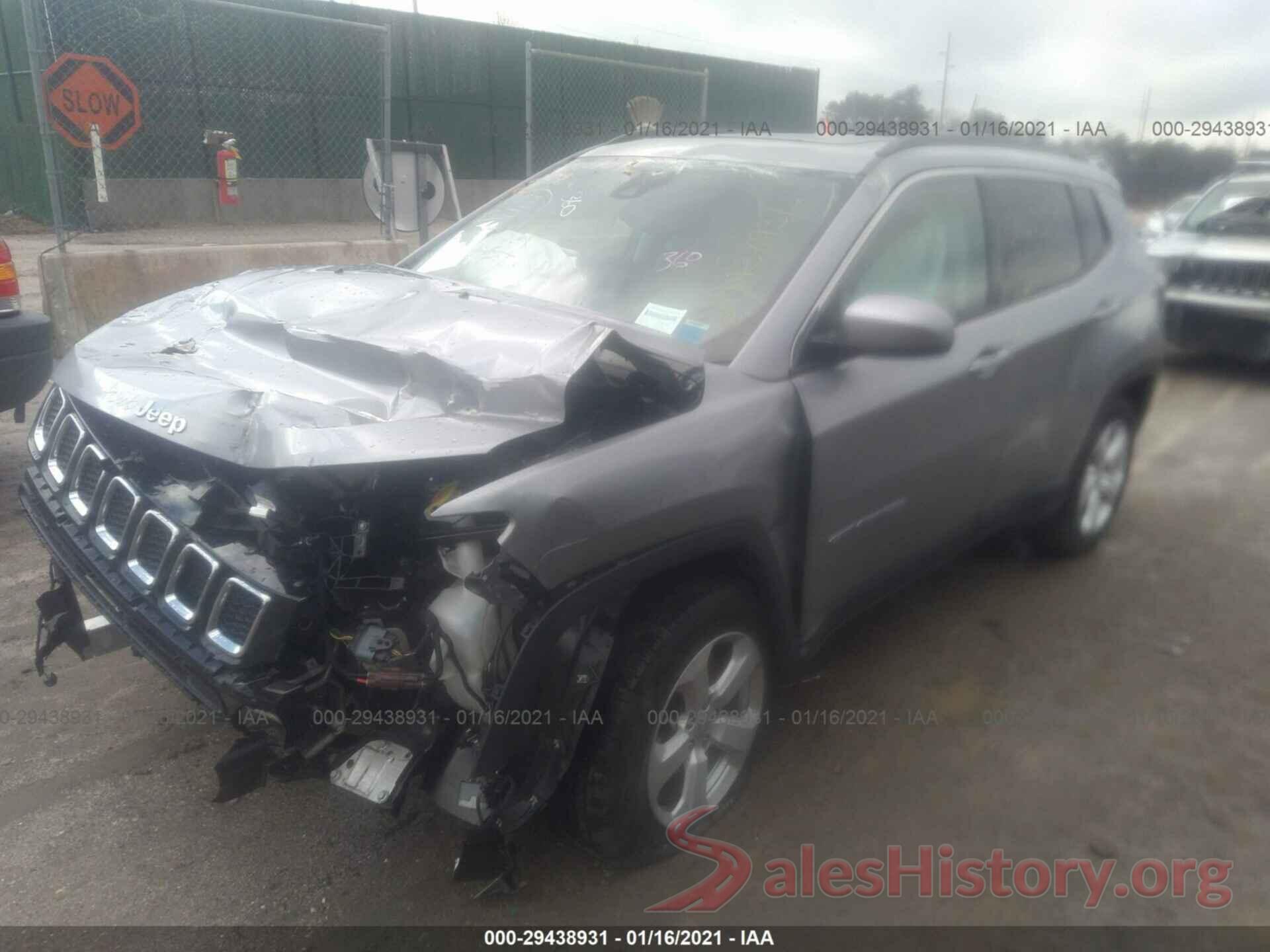 3C4NJDBB0JT117395 2018 JEEP COMPASS