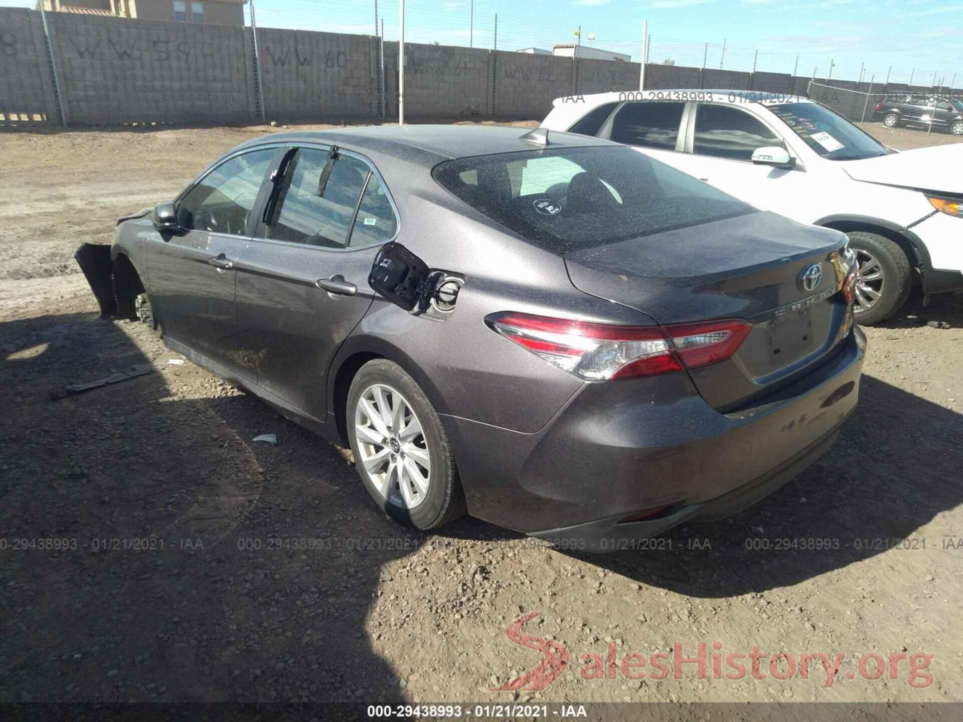 4T1B11HK4KU239480 2019 TOYOTA CAMRY