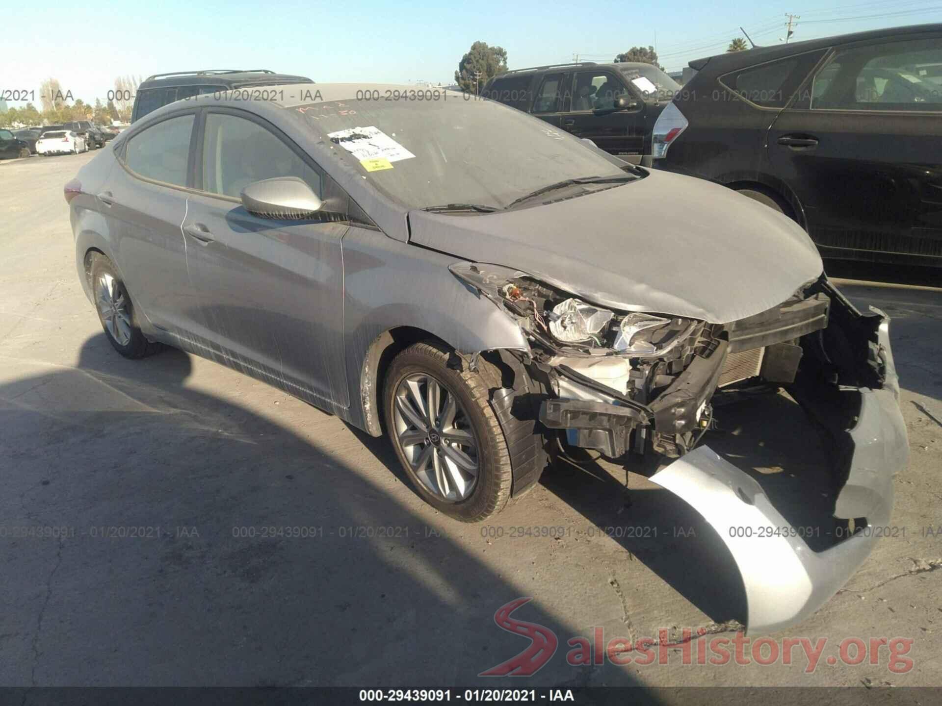 5NPDH4AE1GH770569 2016 HYUNDAI ELANTRA