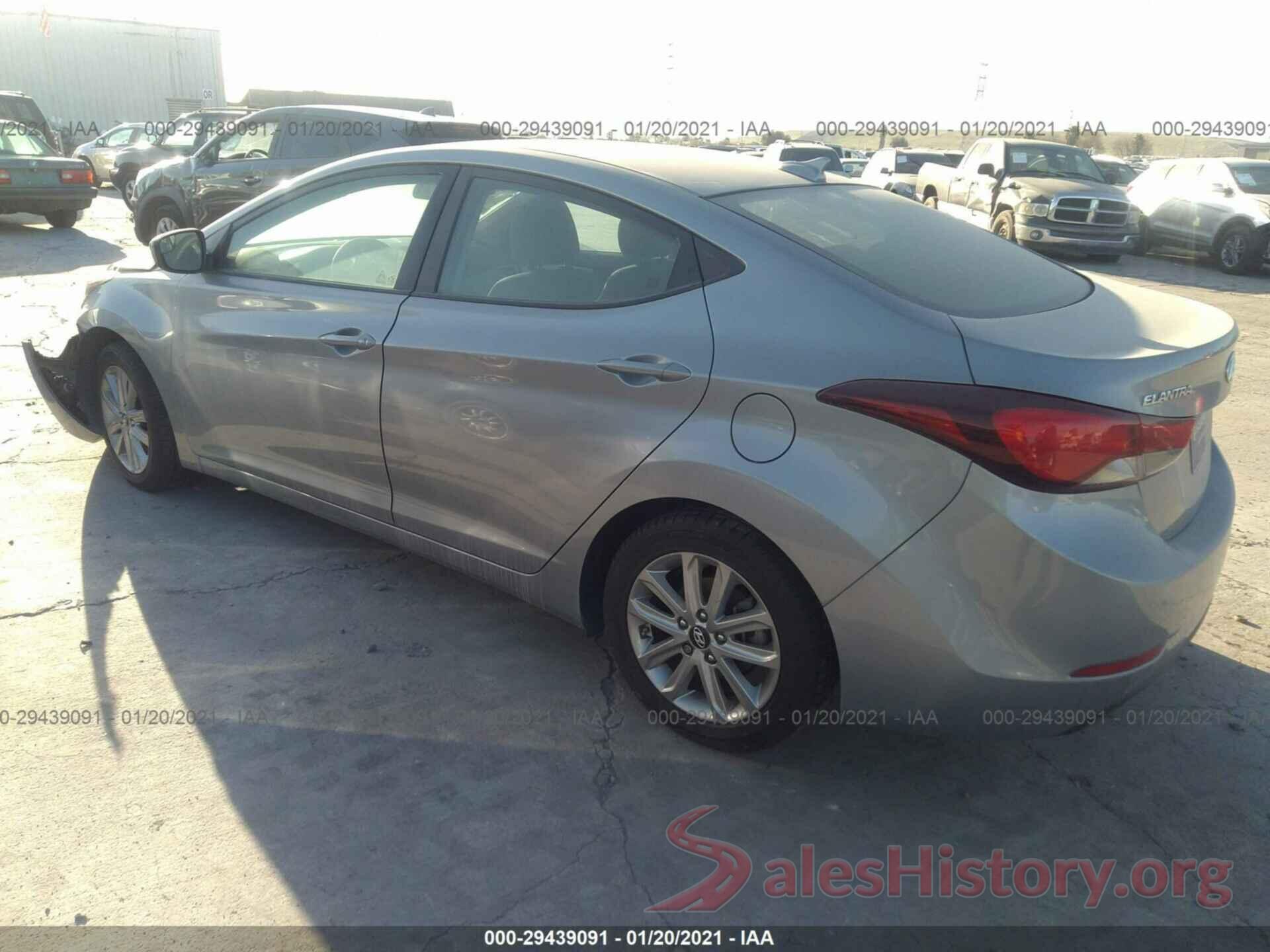 5NPDH4AE1GH770569 2016 HYUNDAI ELANTRA