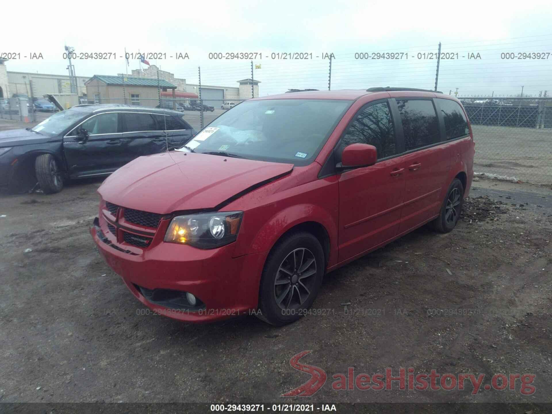 2C4RDGEGXGR103257 2016 DODGE GRAND CARAVAN