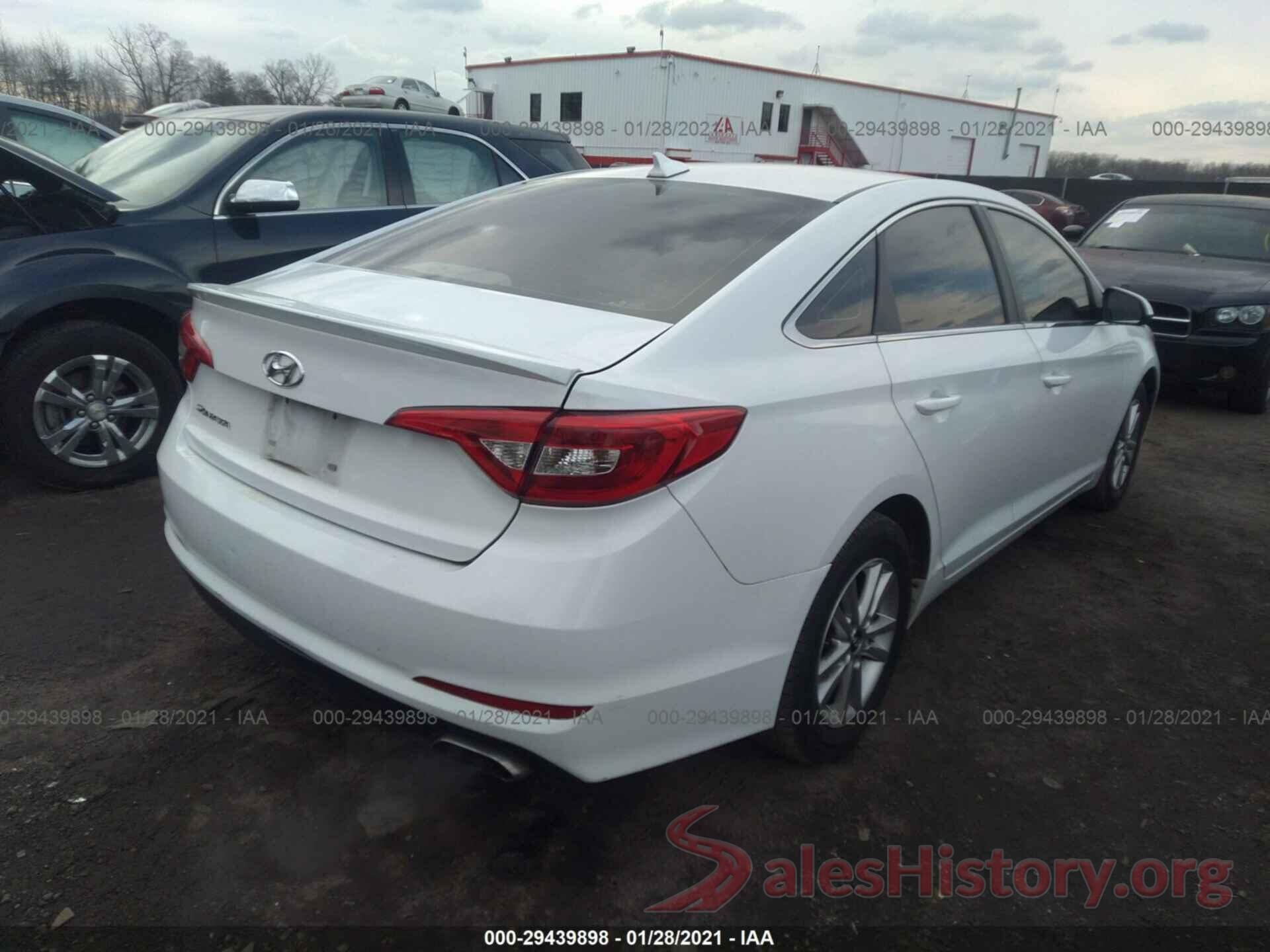 5NPE24AF8GH276000 2016 HYUNDAI SONATA