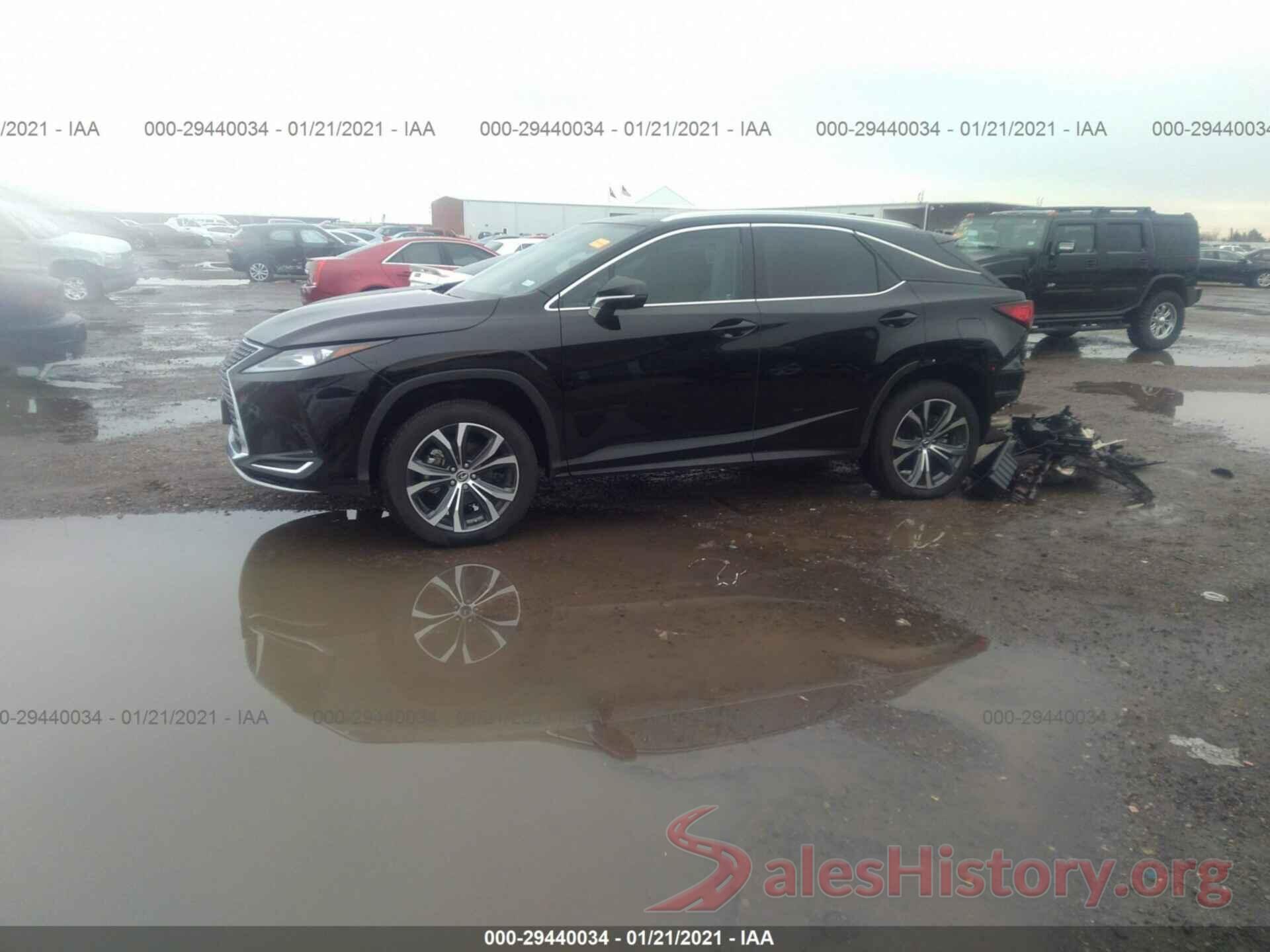 2T2HZMAA0LC158500 2020 LEXUS RX