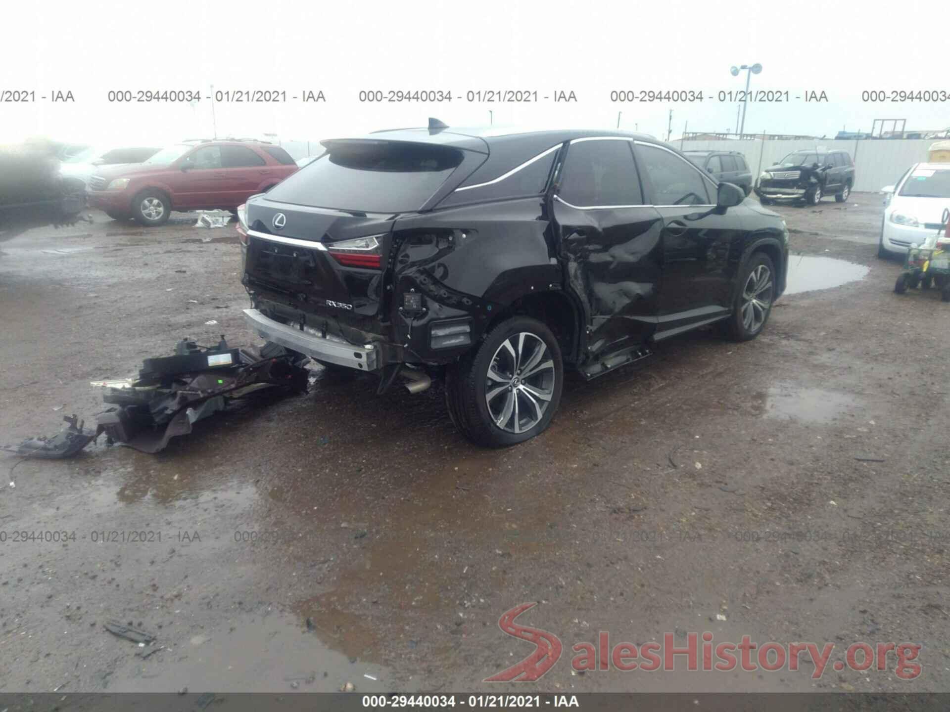 2T2HZMAA0LC158500 2020 LEXUS RX