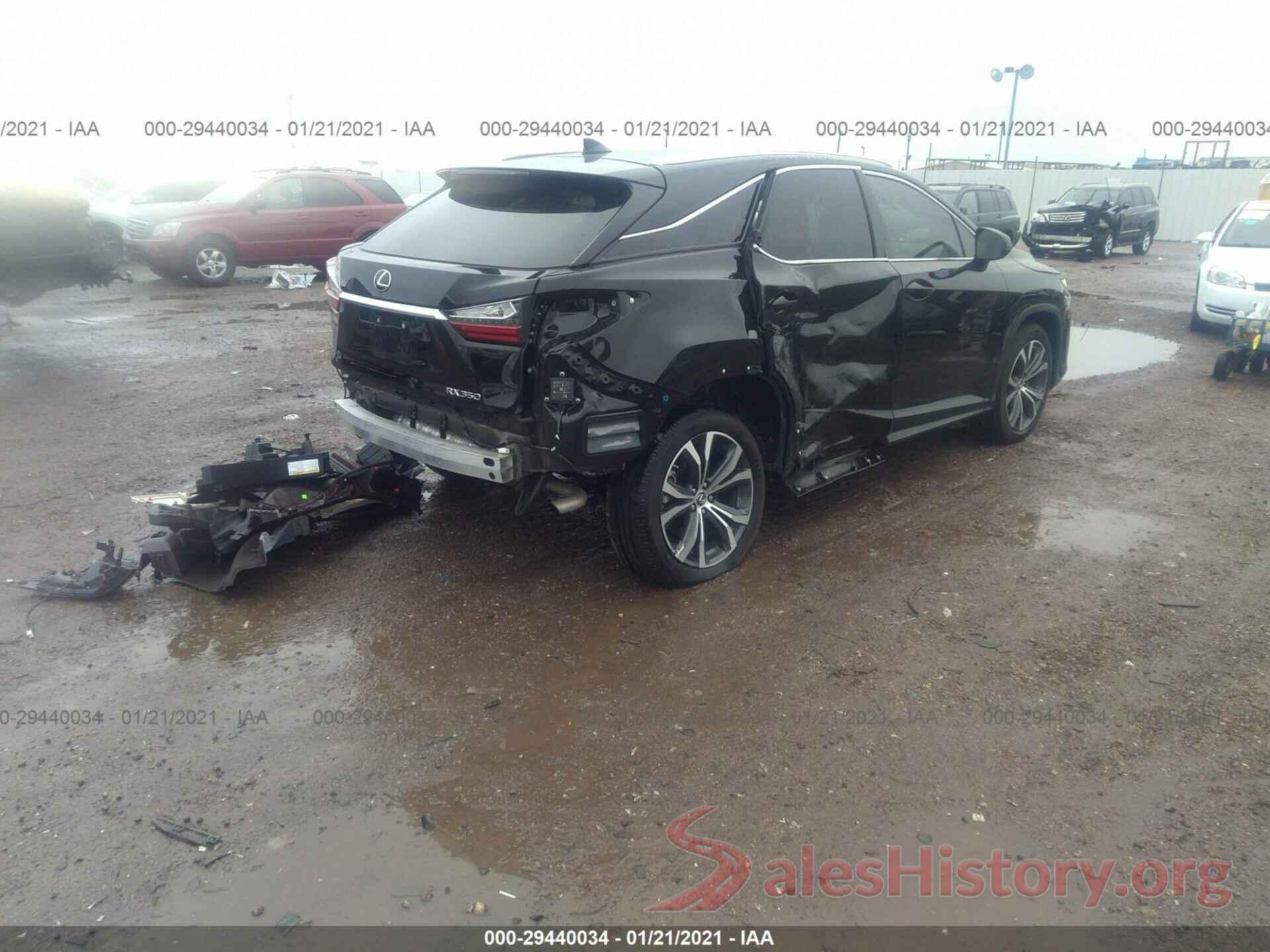 2T2HZMAA0LC158500 2020 LEXUS RX