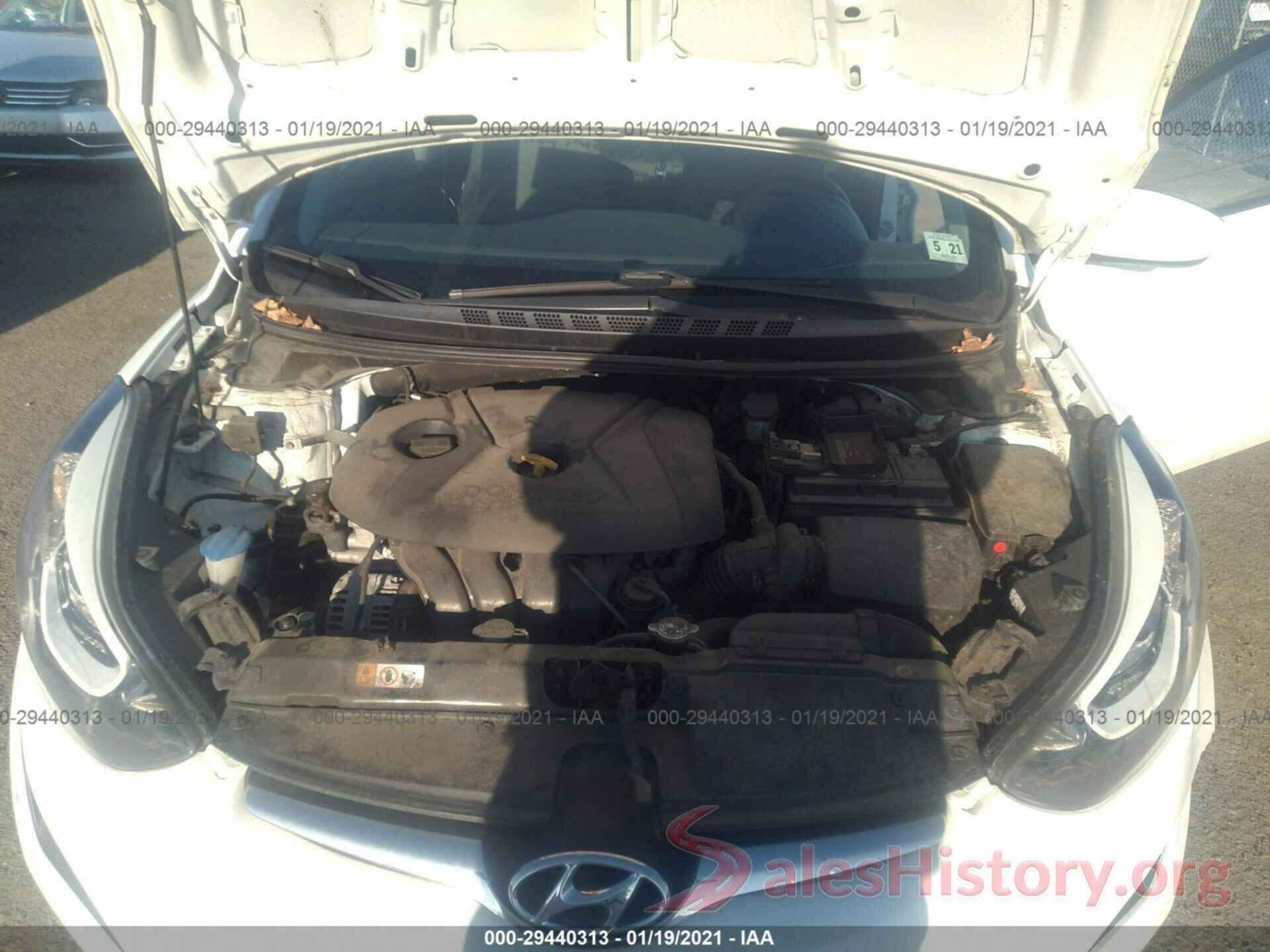 5NPDH4AE4GH754480 2016 HYUNDAI ELANTRA