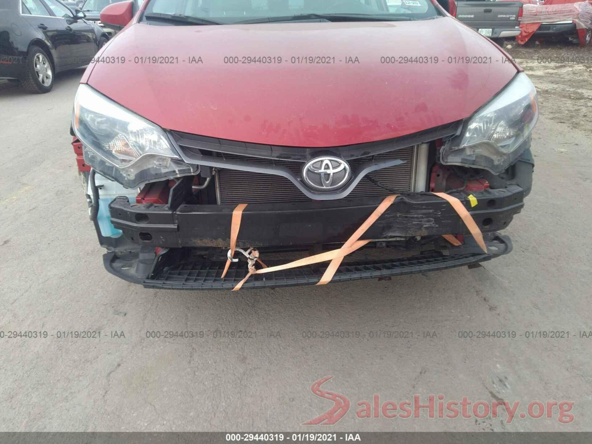 2T1BURHE8GC673040 2016 TOYOTA COROLLA