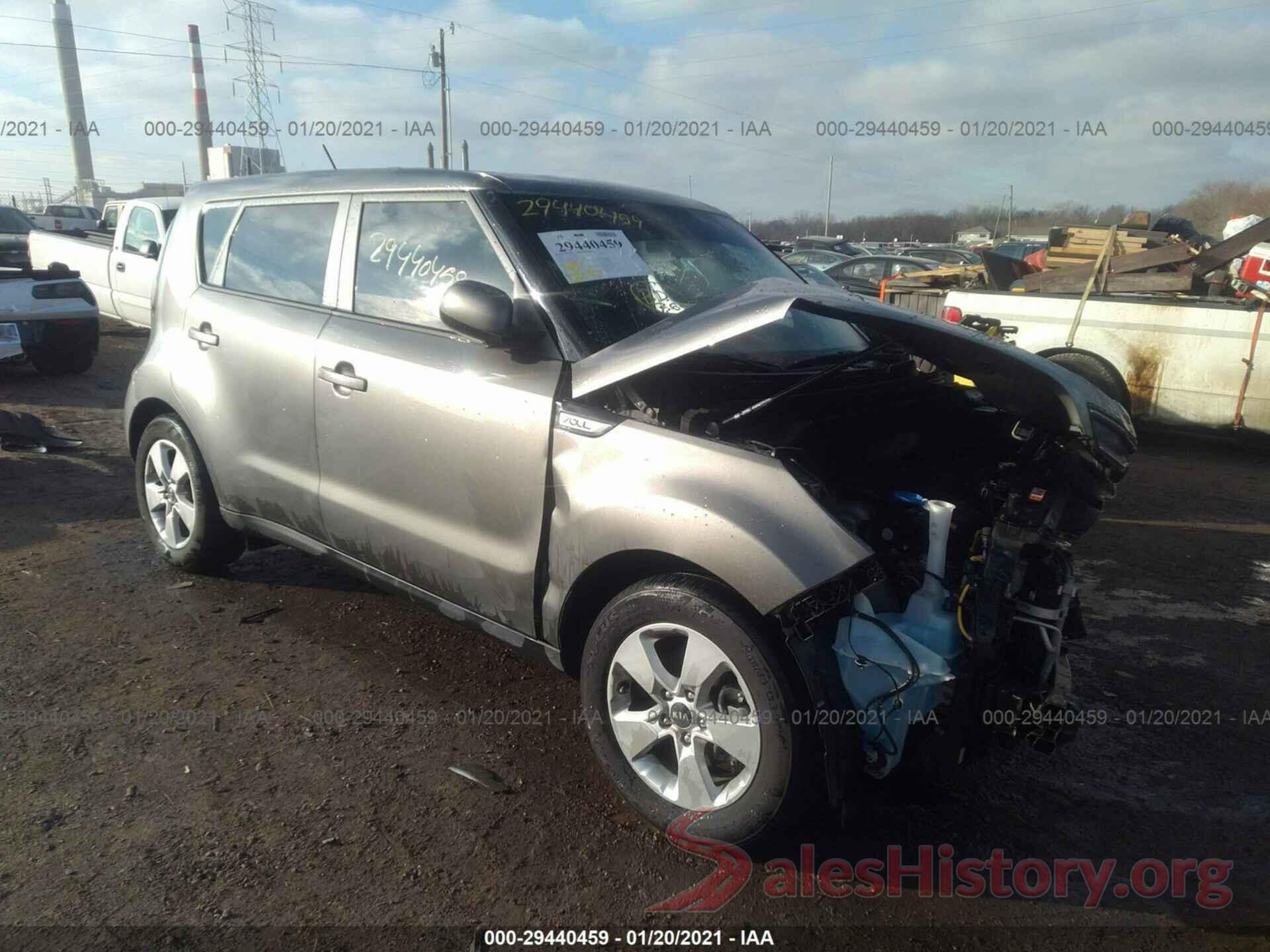 KNDJN2A26K7699727 2019 KIA SOUL