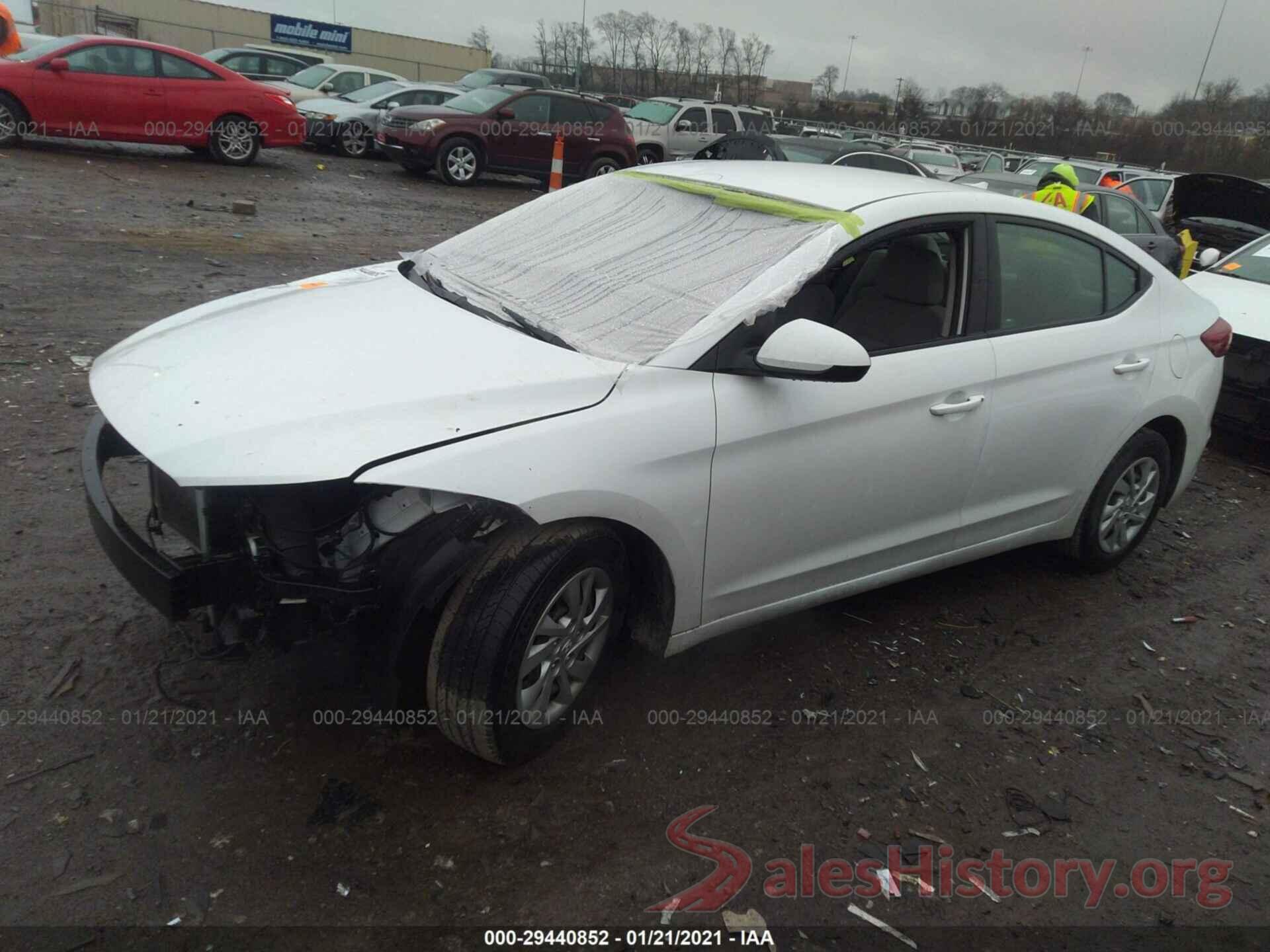 5NPD74LF7HH093229 2017 HYUNDAI ELANTRA