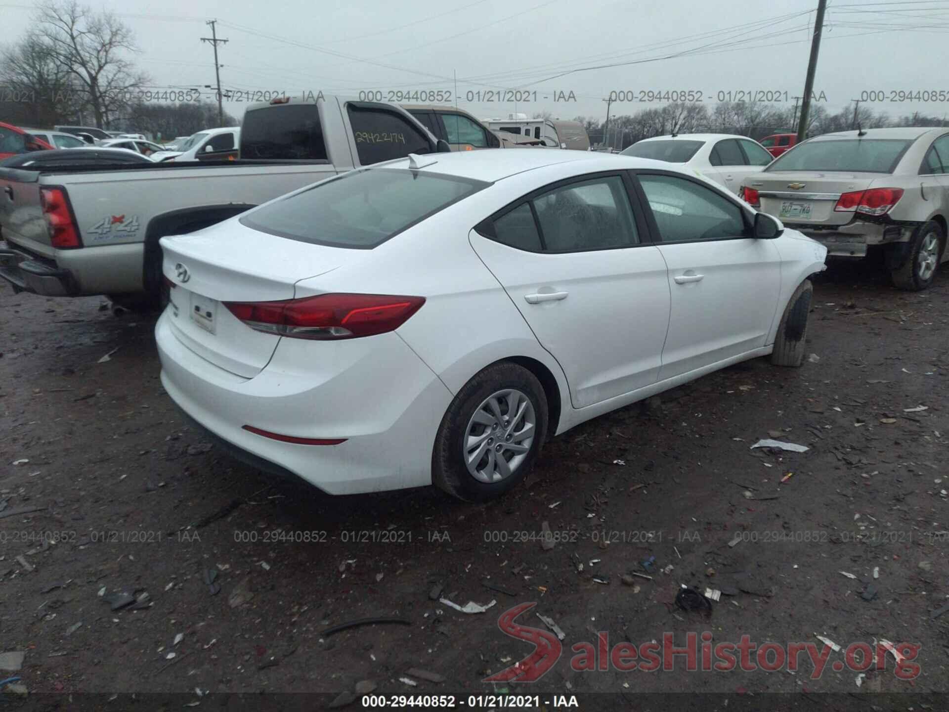 5NPD74LF7HH093229 2017 HYUNDAI ELANTRA