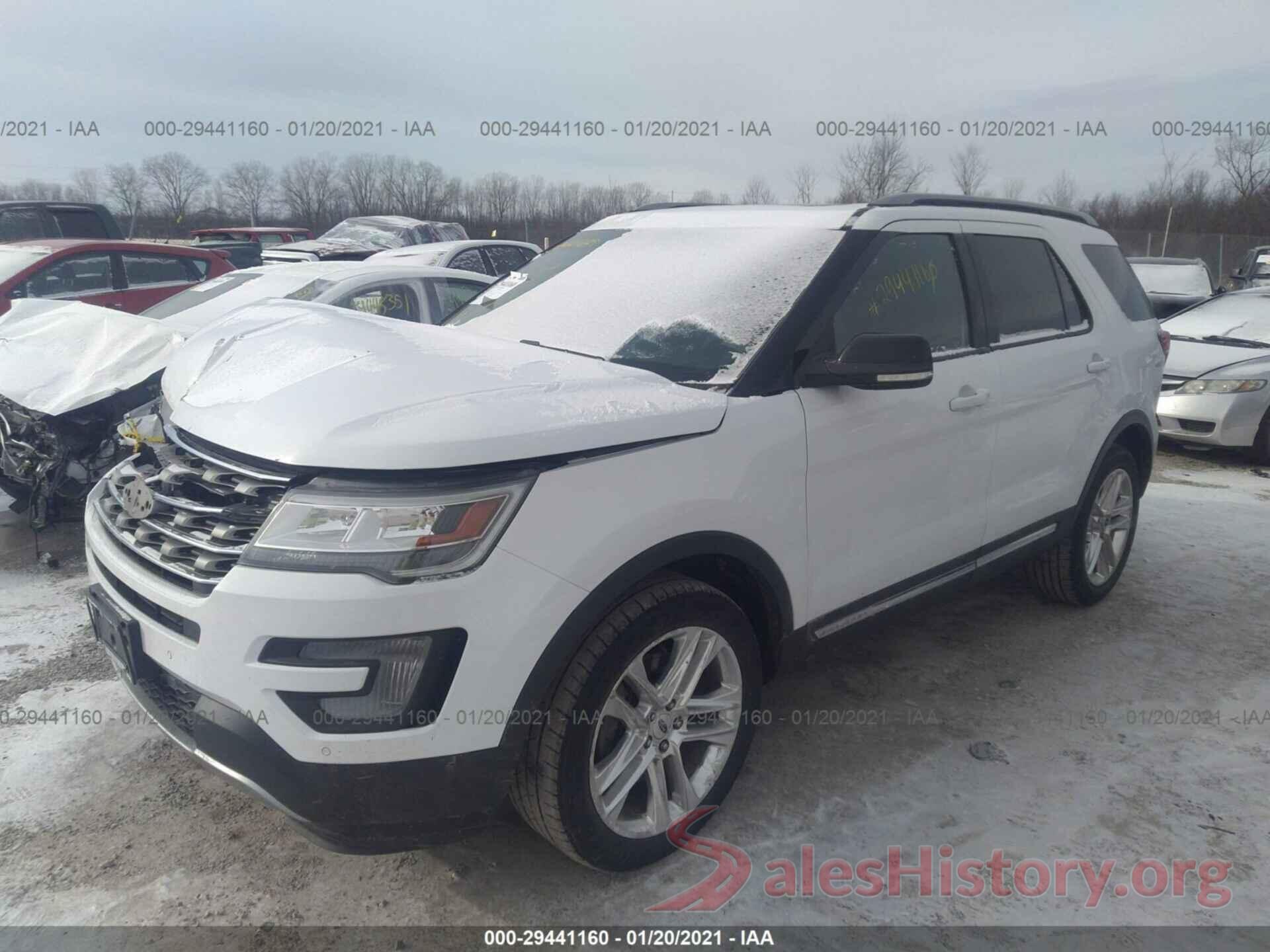 1FM5K8D83GGD34129 2016 FORD EXPLORER