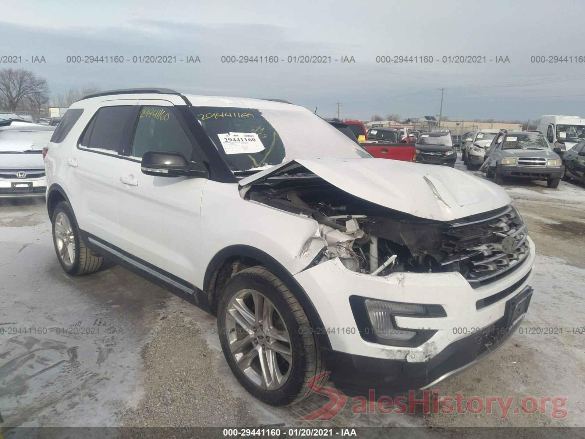 1FM5K8D83GGD34129 2016 FORD EXPLORER