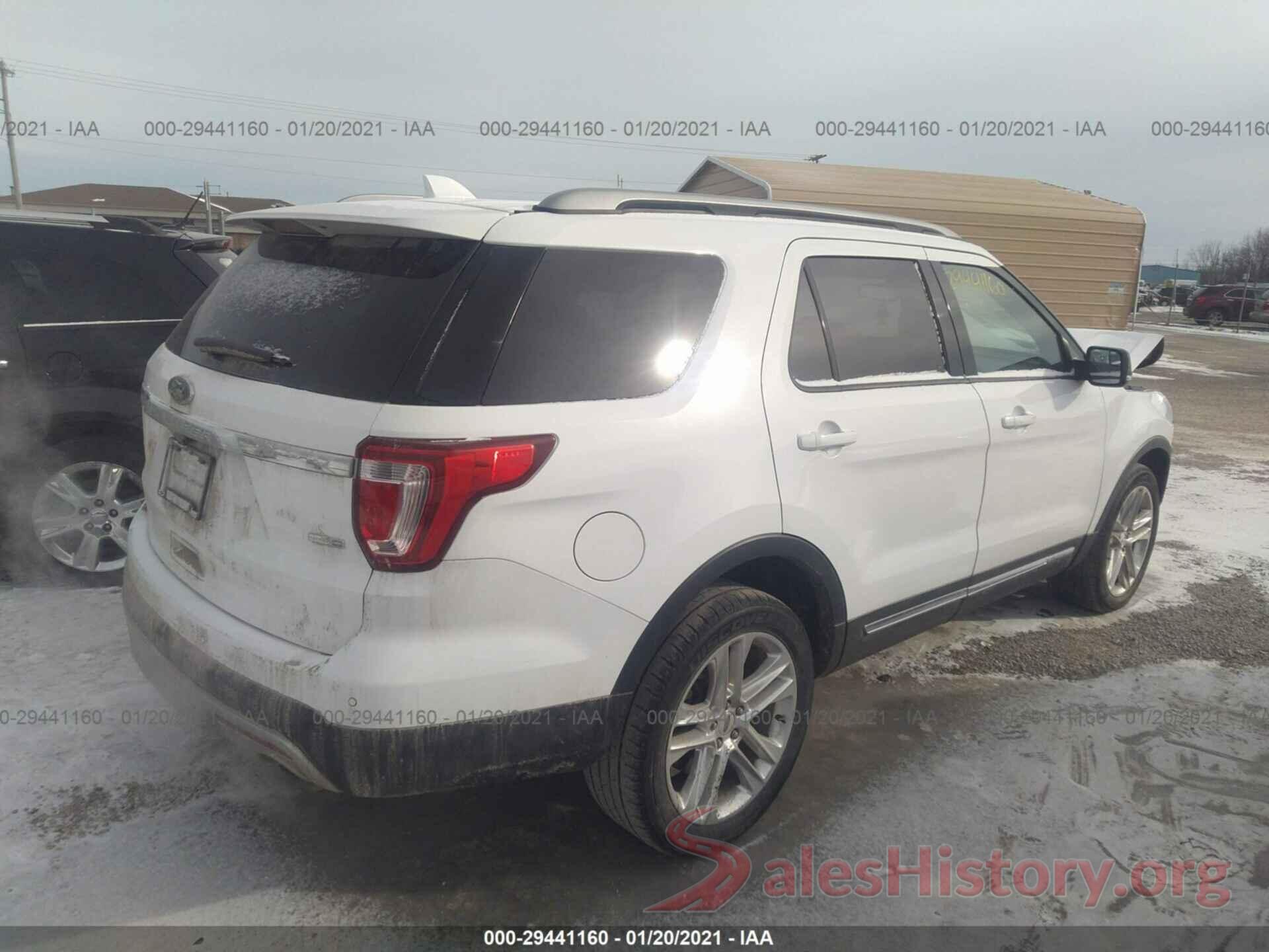 1FM5K8D83GGD34129 2016 FORD EXPLORER